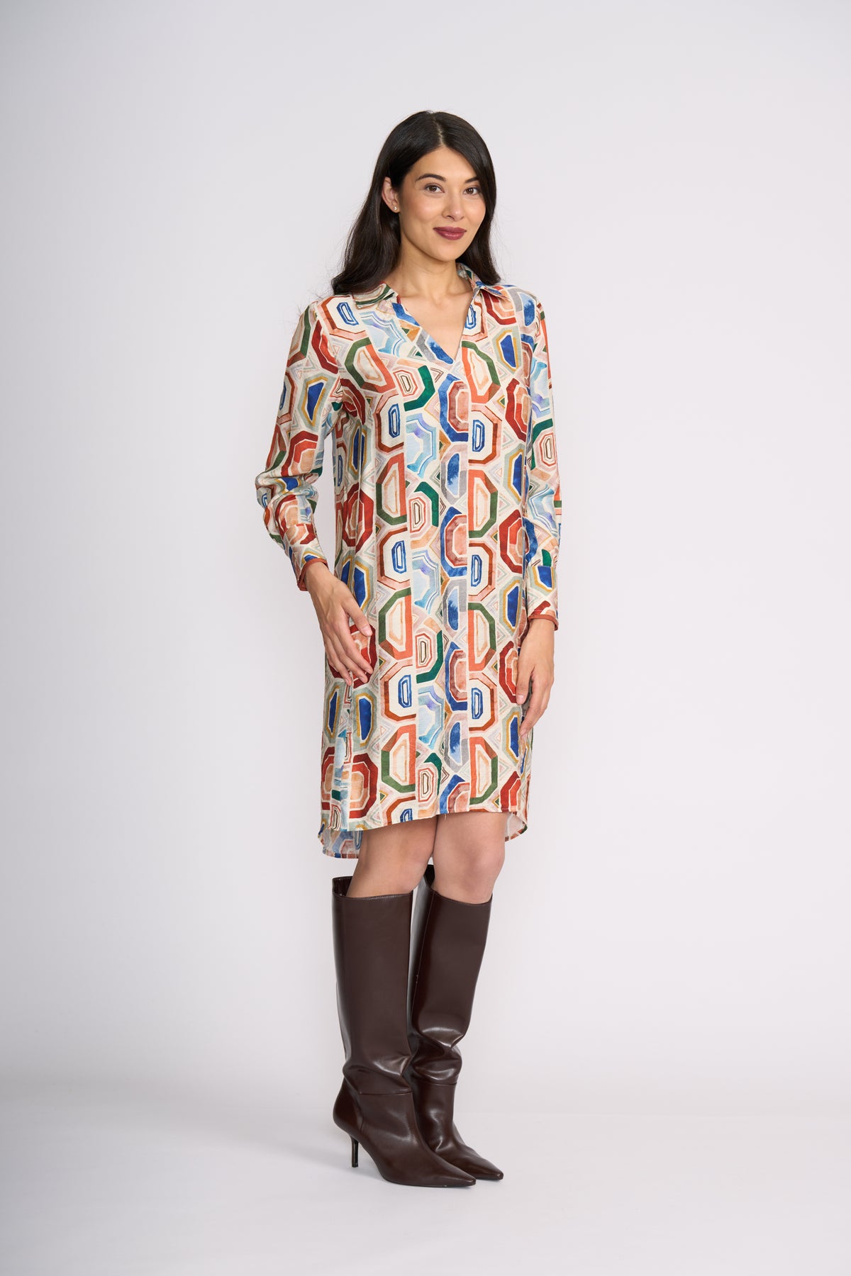 Foil Take Two Dress Geologic