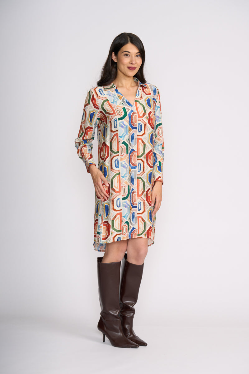 Foil Take Two Dress Geologic