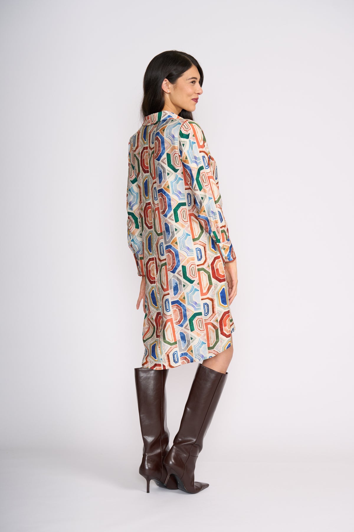 Foil Take Two Dress Geologic