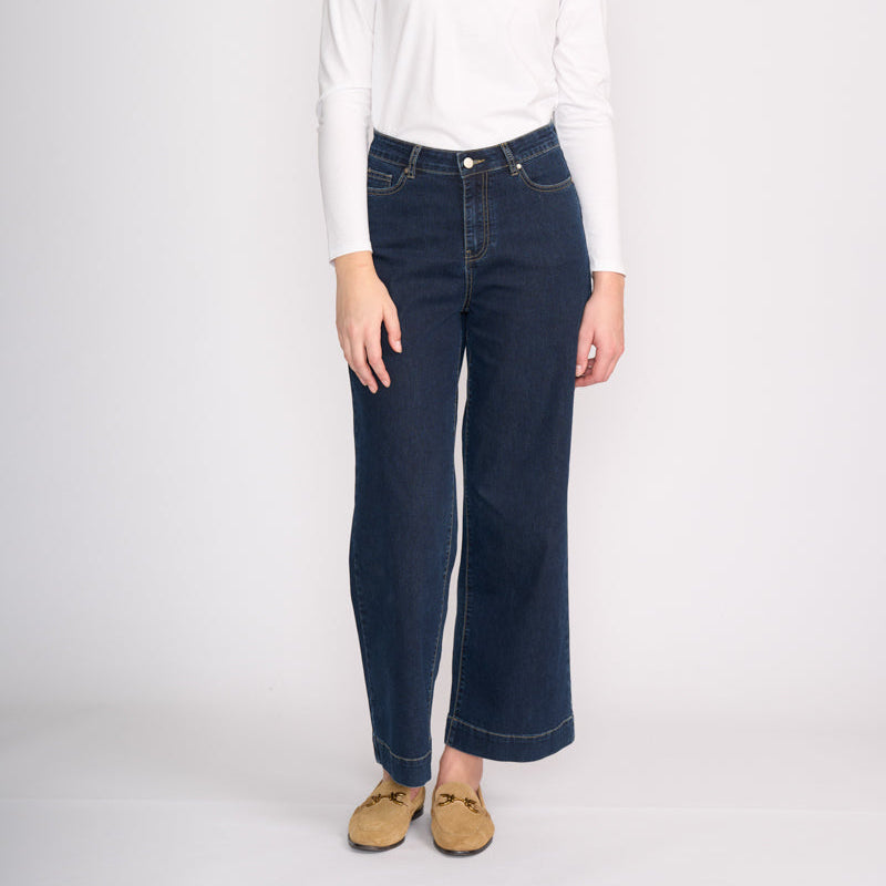 Foil Jean Queen Trouser Dark Wash