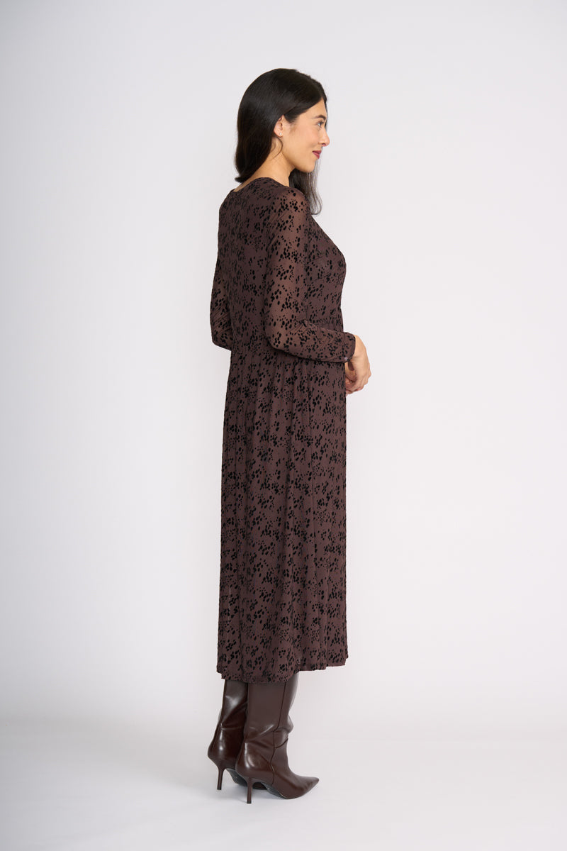 Foil Flock Yeah Dress Art Spot