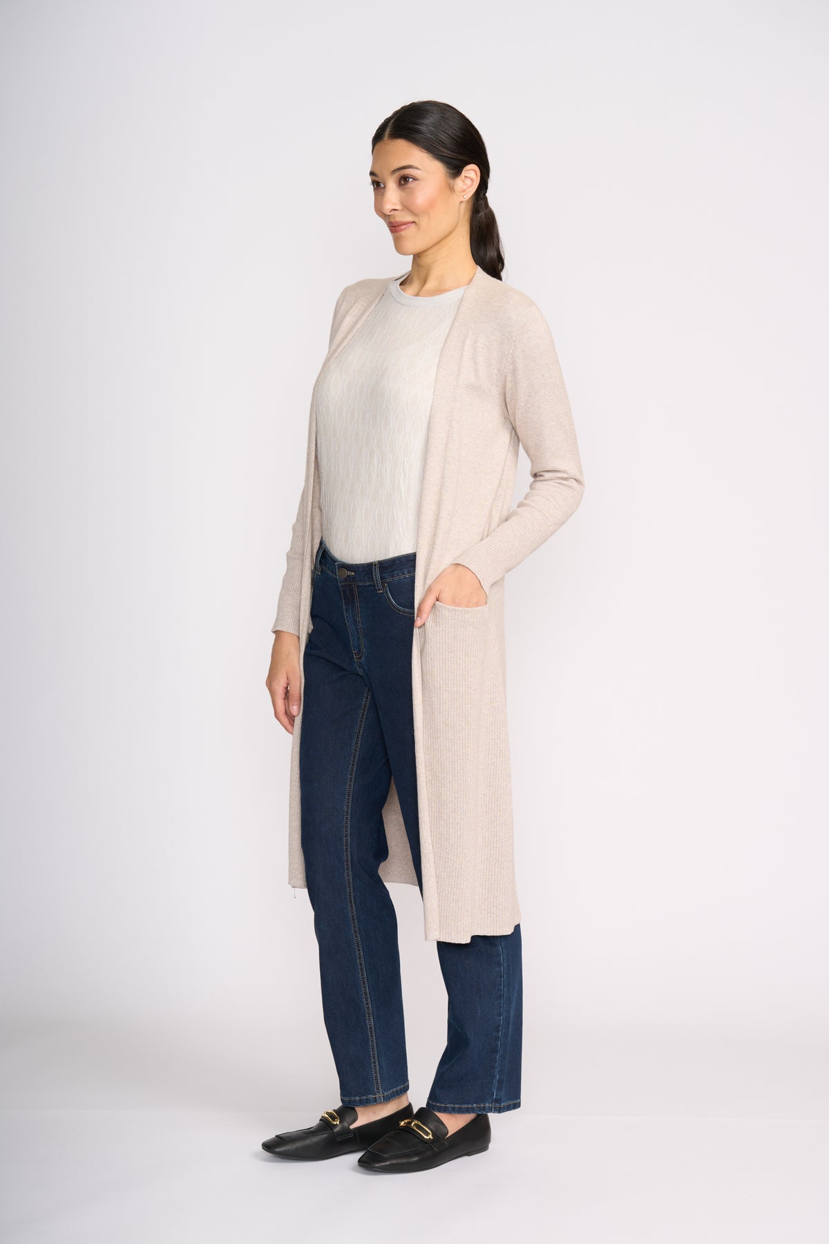 Foil Luxe Line Cardi
