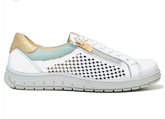 Modella Erin Leather Trainer Pump