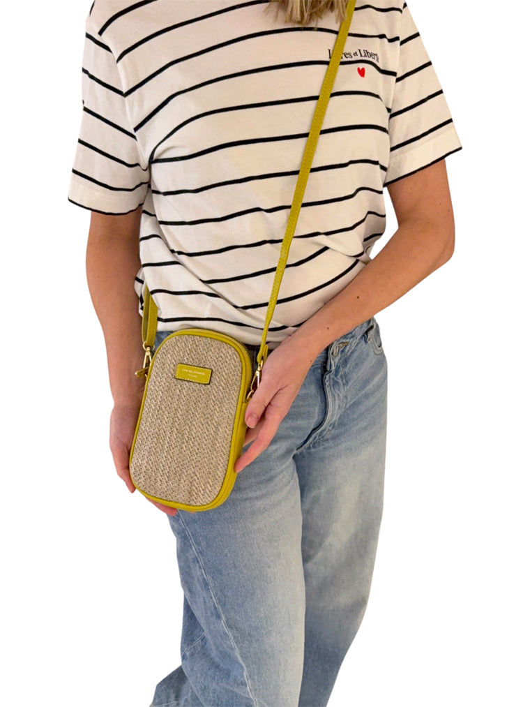 David Jones 7051-1 Mini Summer Weaved Bag