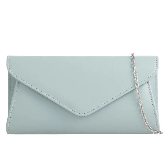 Koko H2490 Light Grey envelope clutch bag