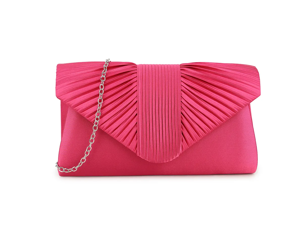 Dark pink clutch bag uk hotsell