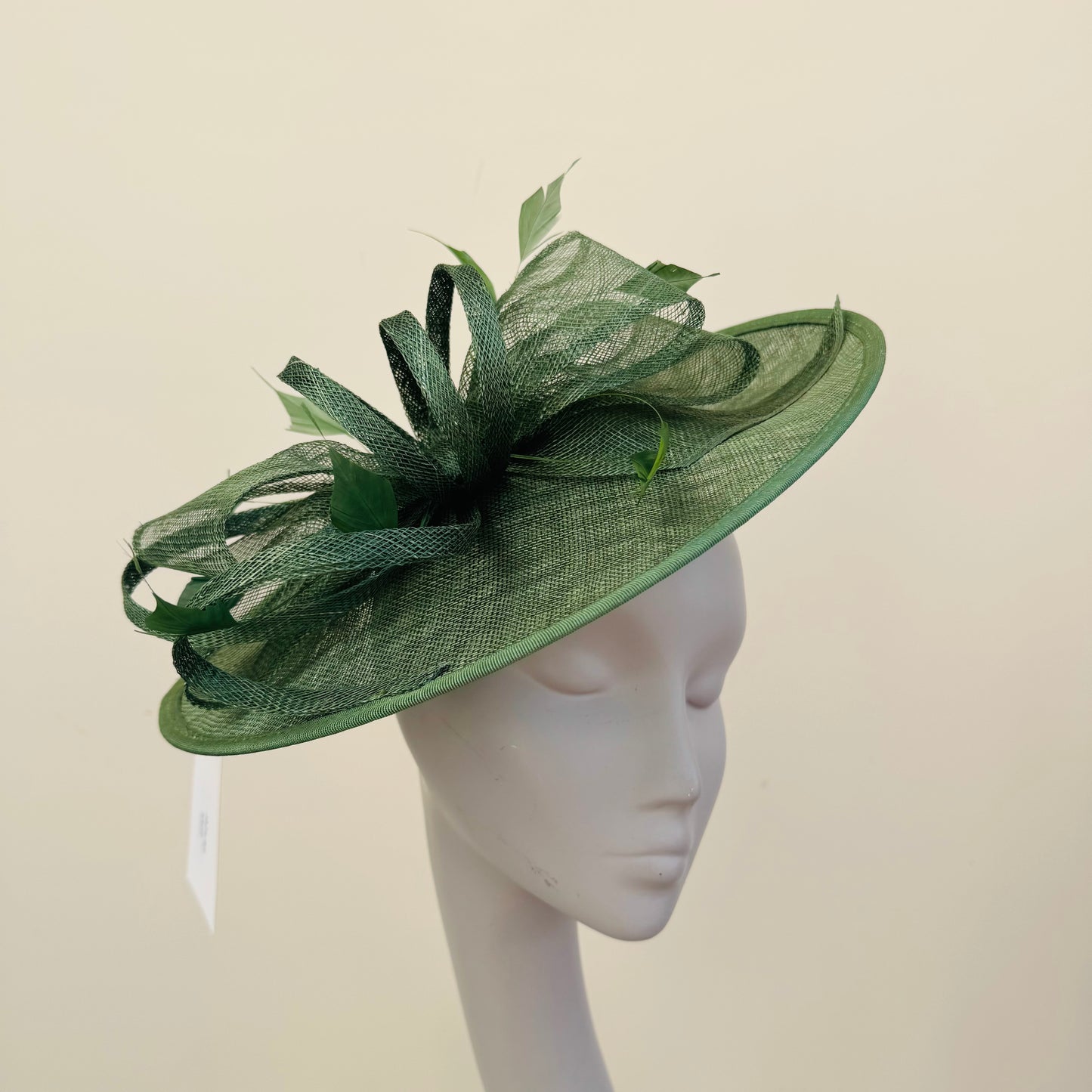 J Bees JB25/83 Sage Green Circular Bow Hatinator Disc