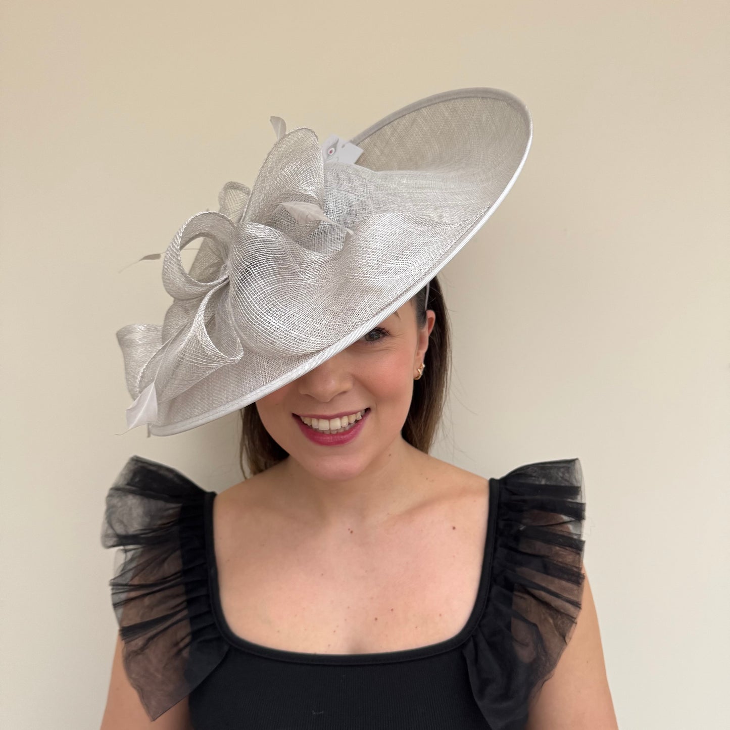 J Bees JB18/100 Silver Lurex Hatinator with silver thread weave