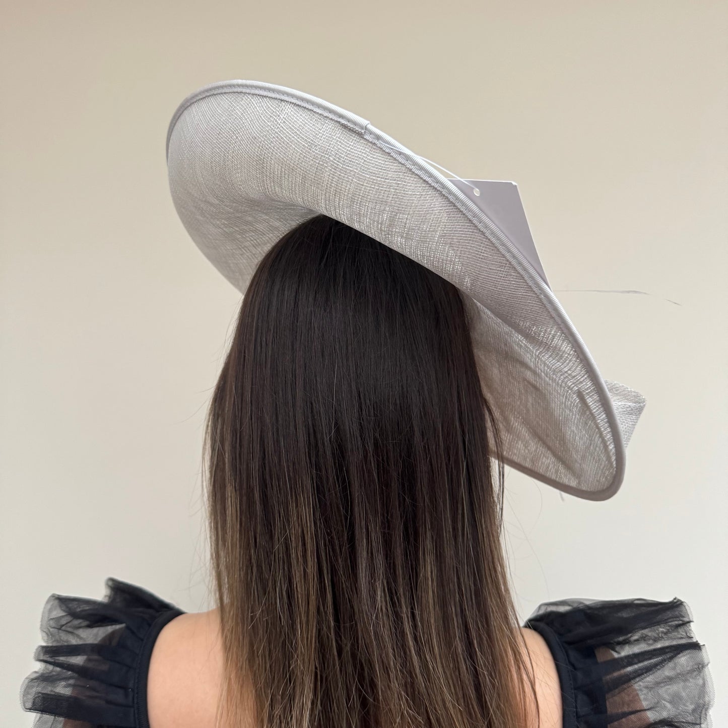 J Bees JB18/100 Silver Lurex Hatinator with silver thread weave