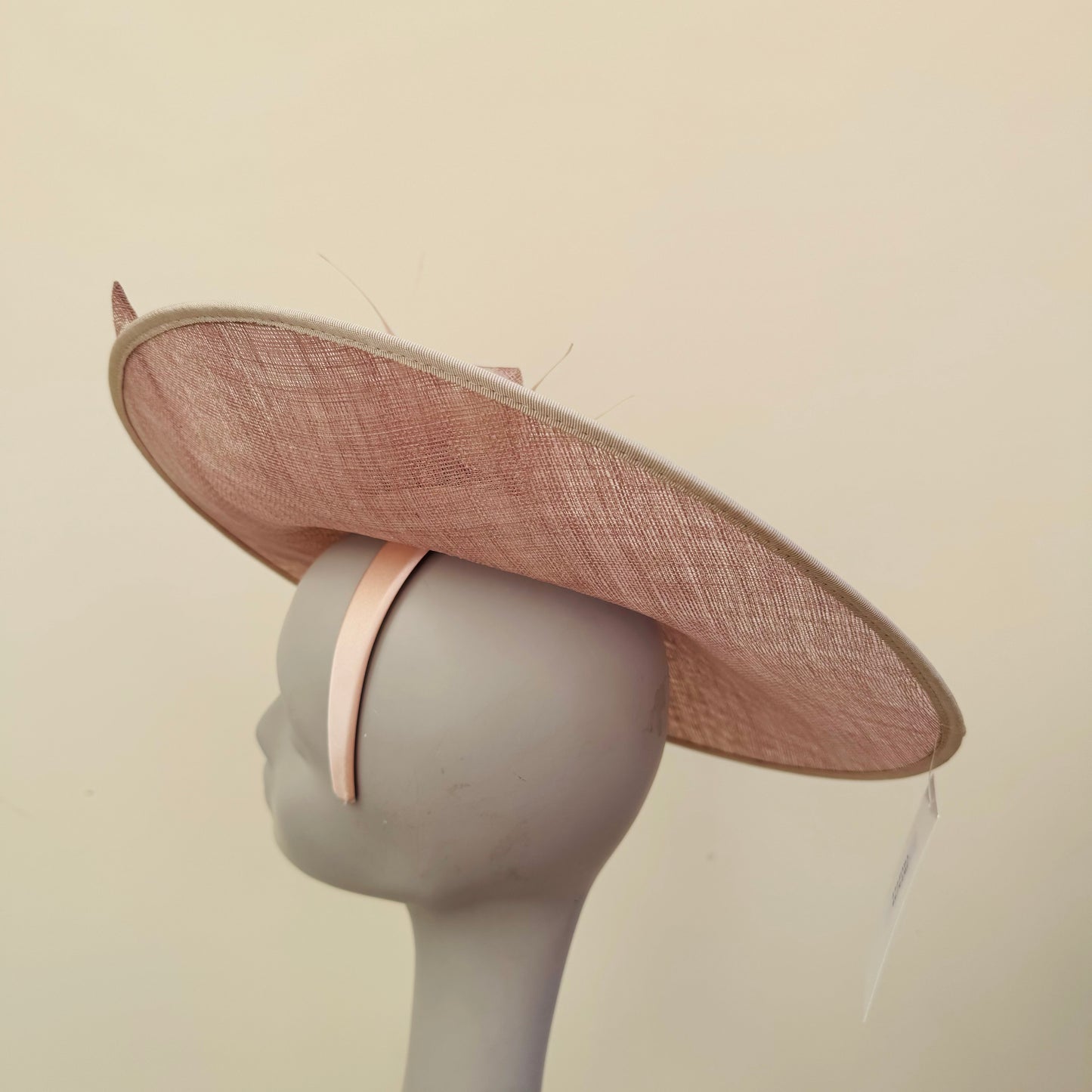 J Bees JB24/38 Truffle Mink Hatinator with Large Flower Detail