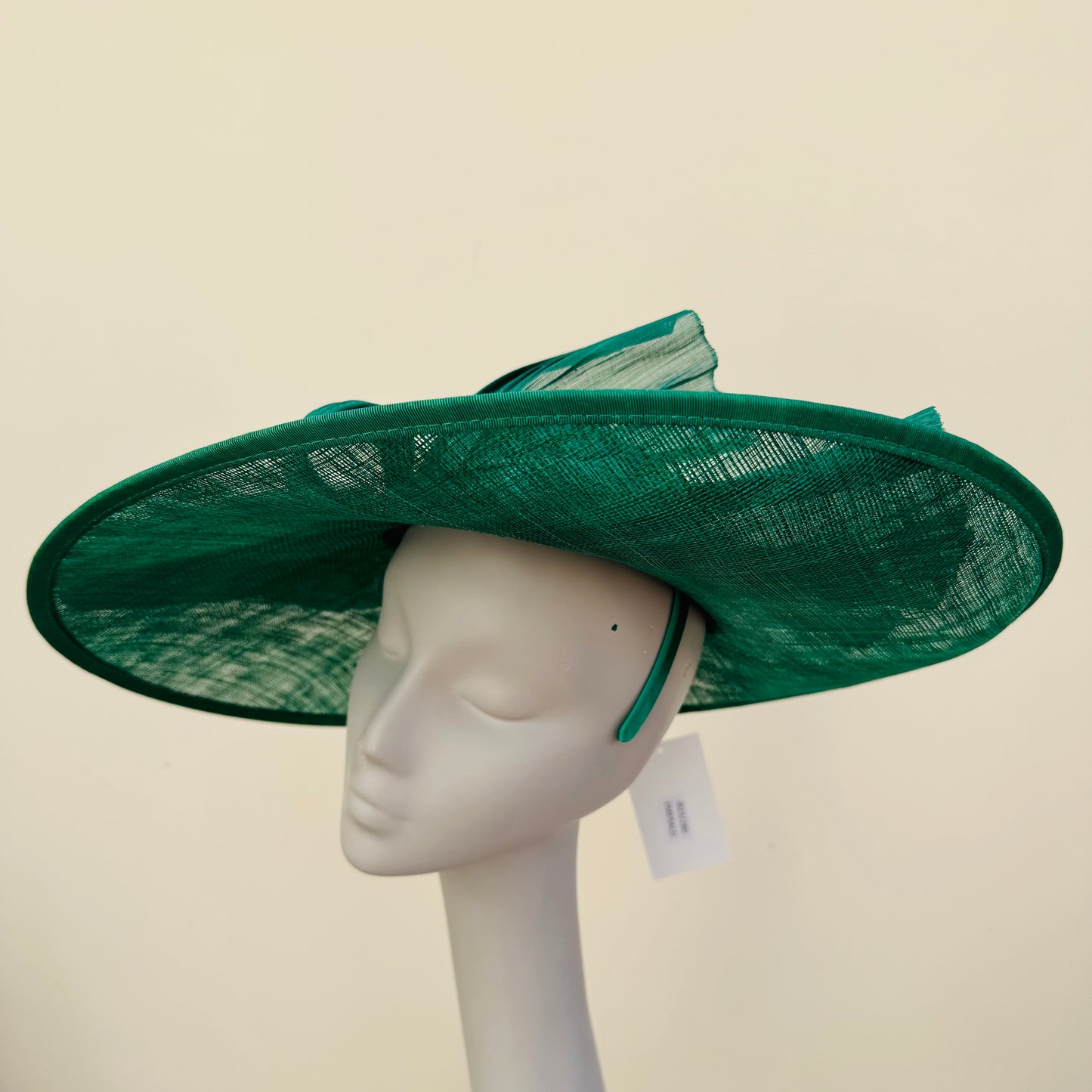 J Bees JB23/280 Emerald Green Large Bow Hatinator
