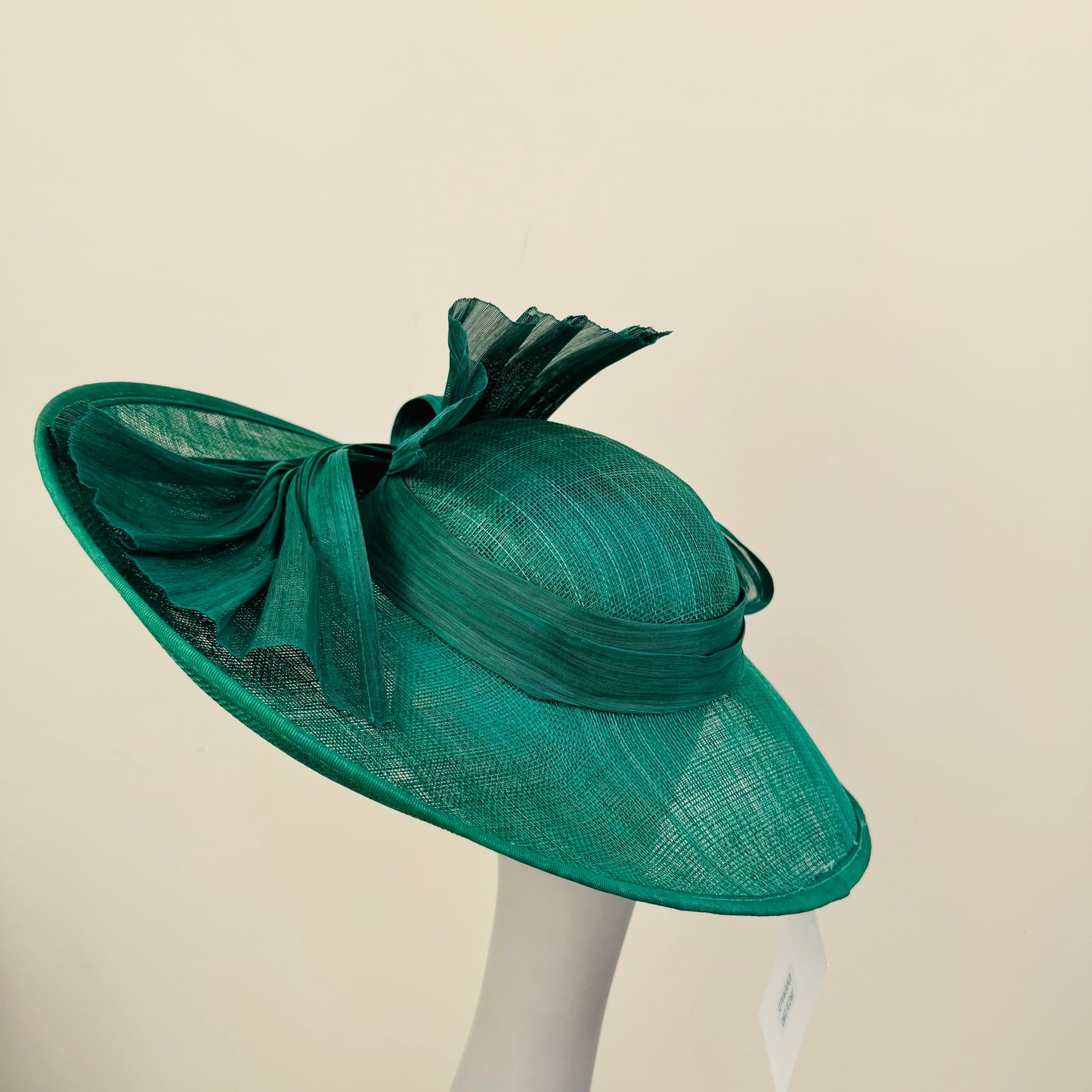 J Bees JB23/280 Emerald Green Large Bow Hatinator