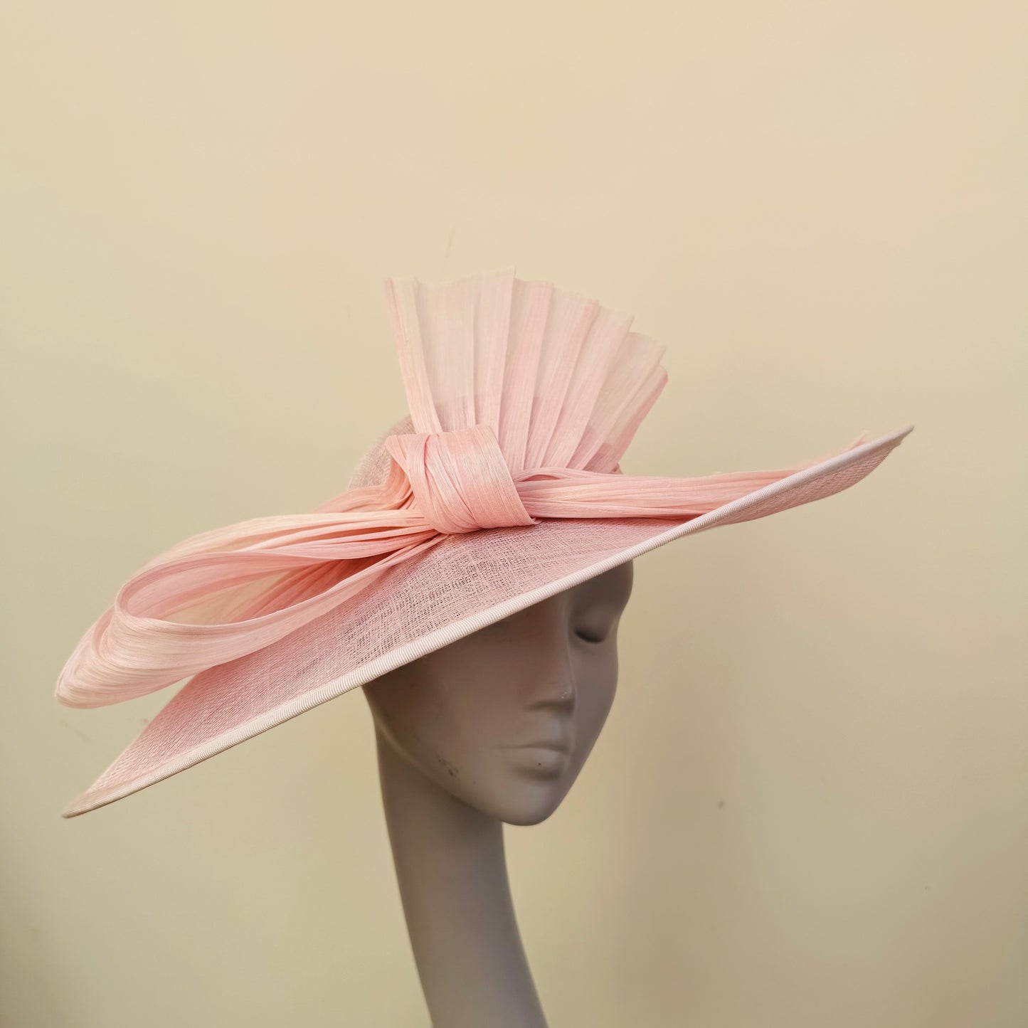 J Bees JB23/280 Peony Pink Large Bow Hatinator