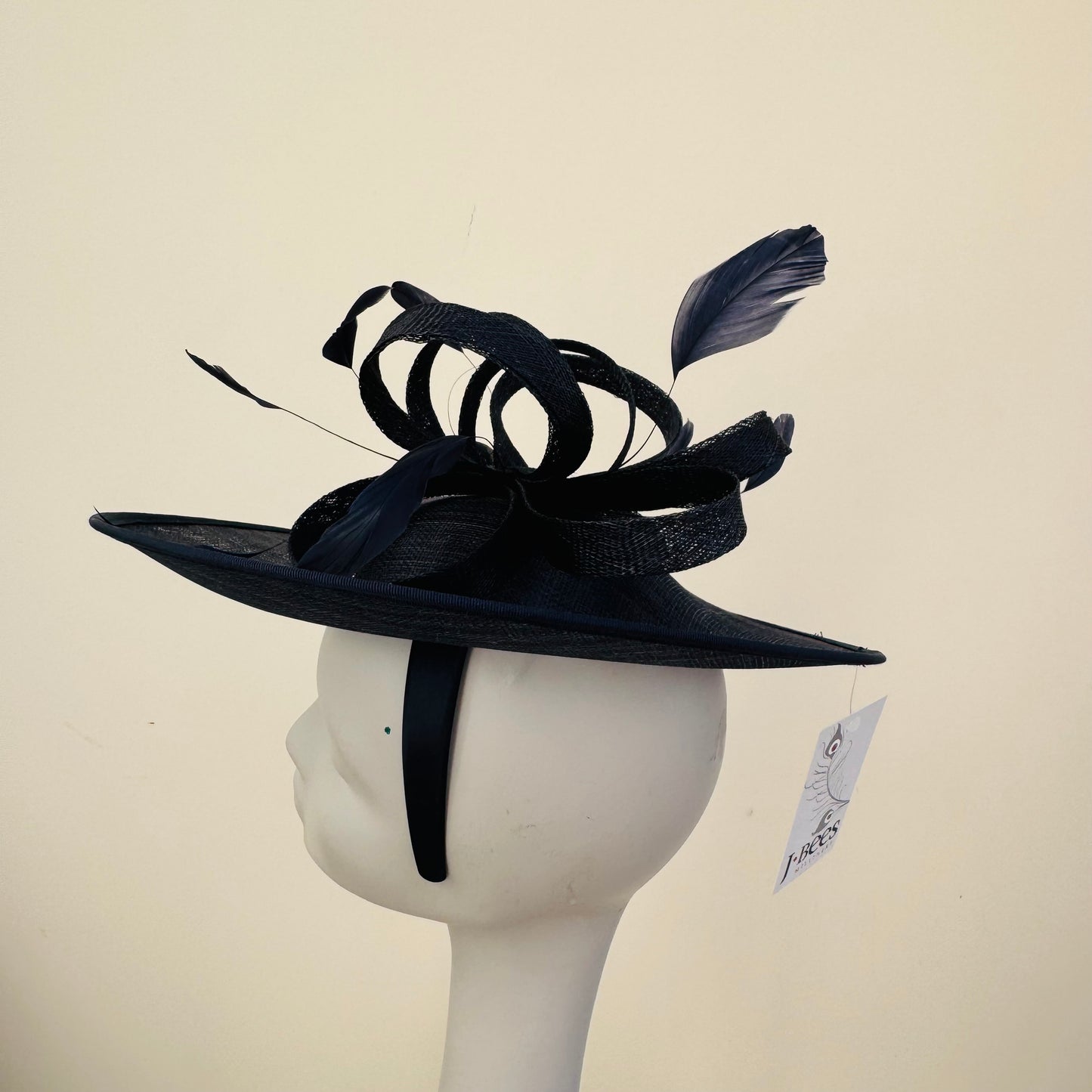J Bees JB25/62 Navy Blue Circle Disc Hatinator