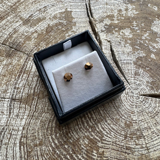 Byzantium 6mm Stud Earrings 6744 Rose Gold