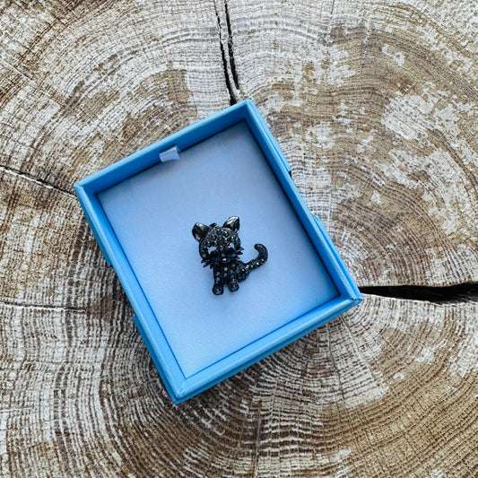 Byzantium K726 Cat Brooch