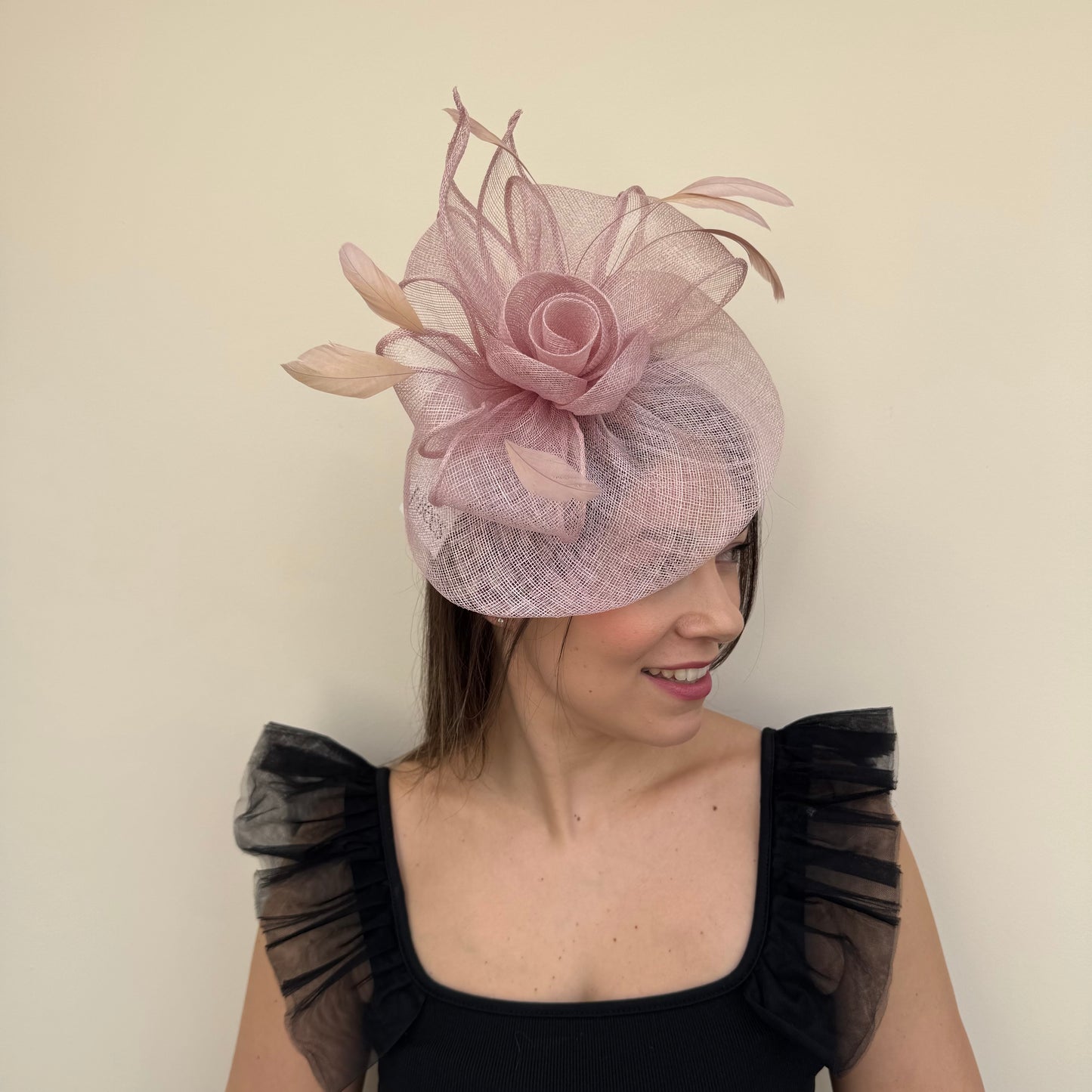 J Bees JB18/097 Orchid Pink Fascinator