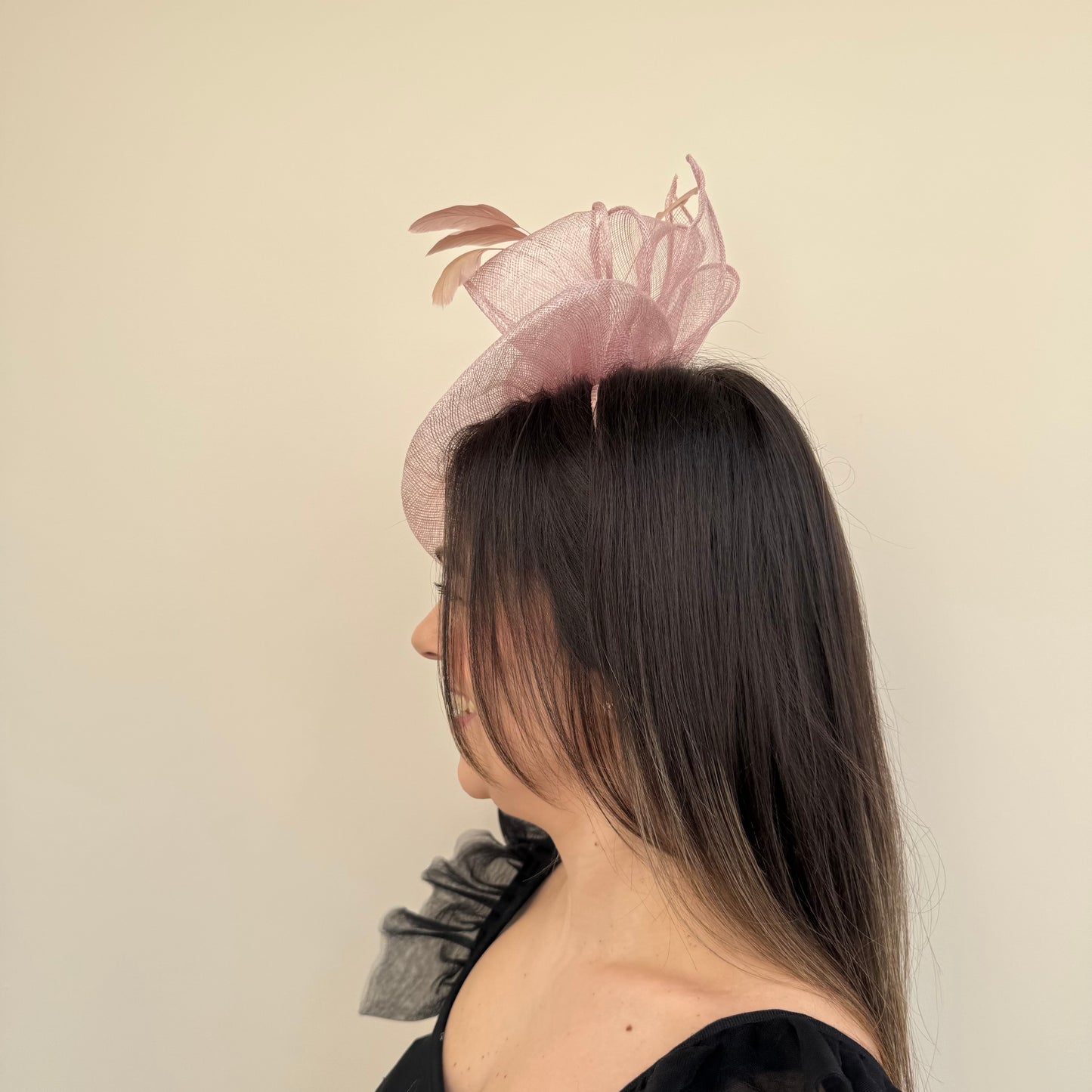 J Bees JB18/097 Orchid Pink Fascinator