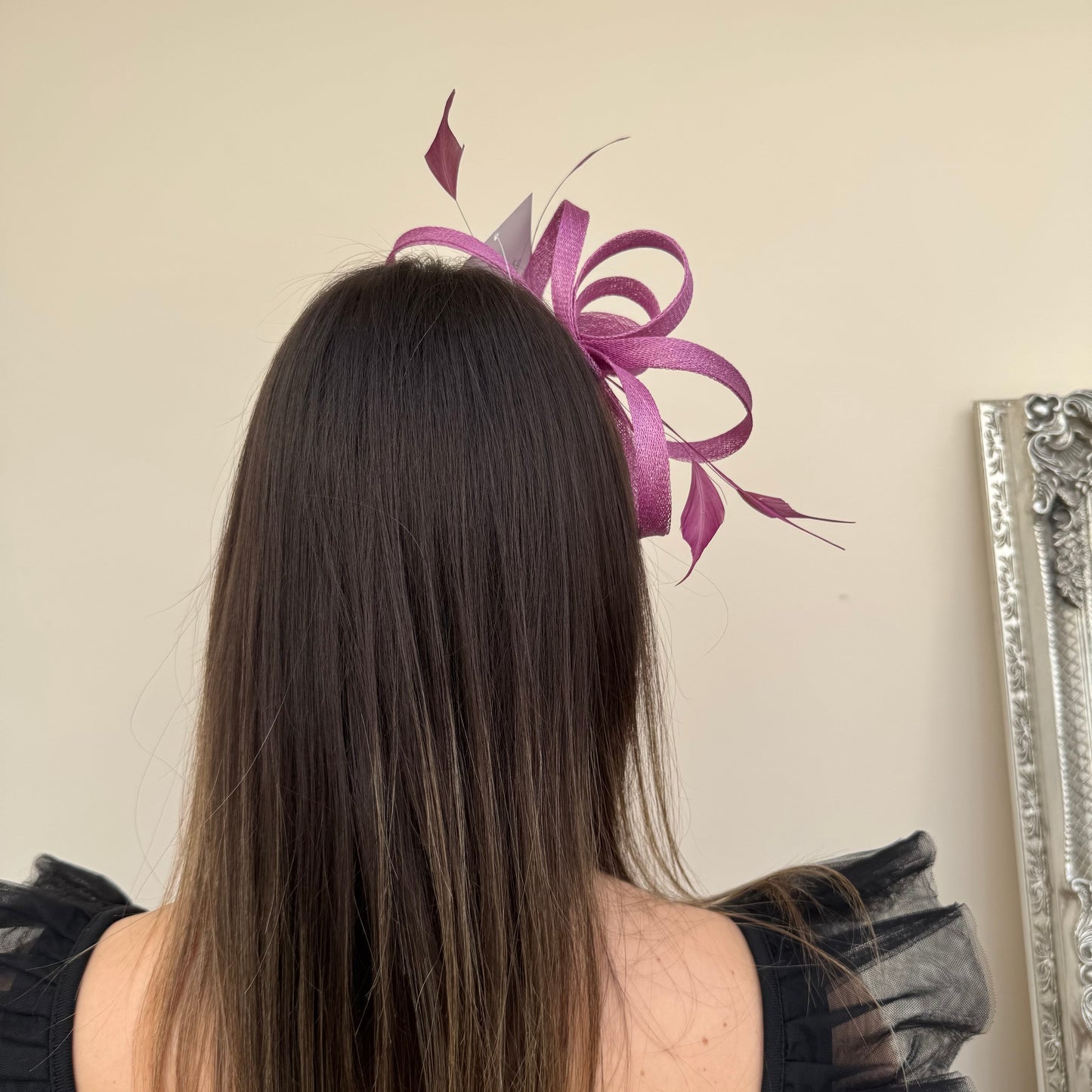 J Bees JB26/150 Tulip Purple/Pink Fascinator