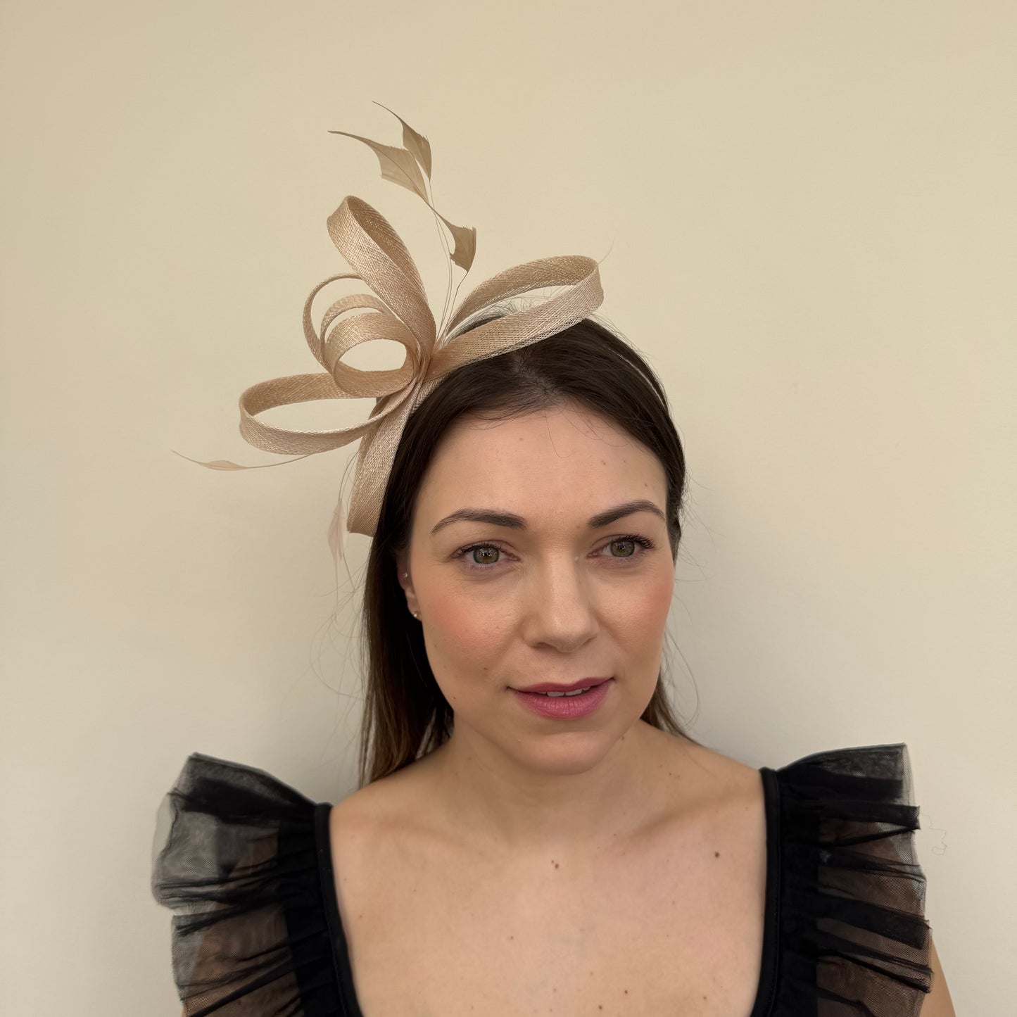 J Bees JB26/150 Champagne Fascinator