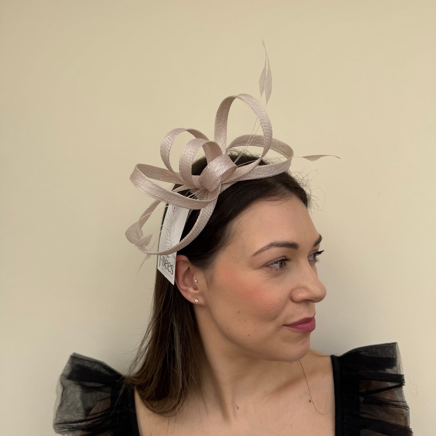 J Bees JB26/150 Lupin Stone Fascinator