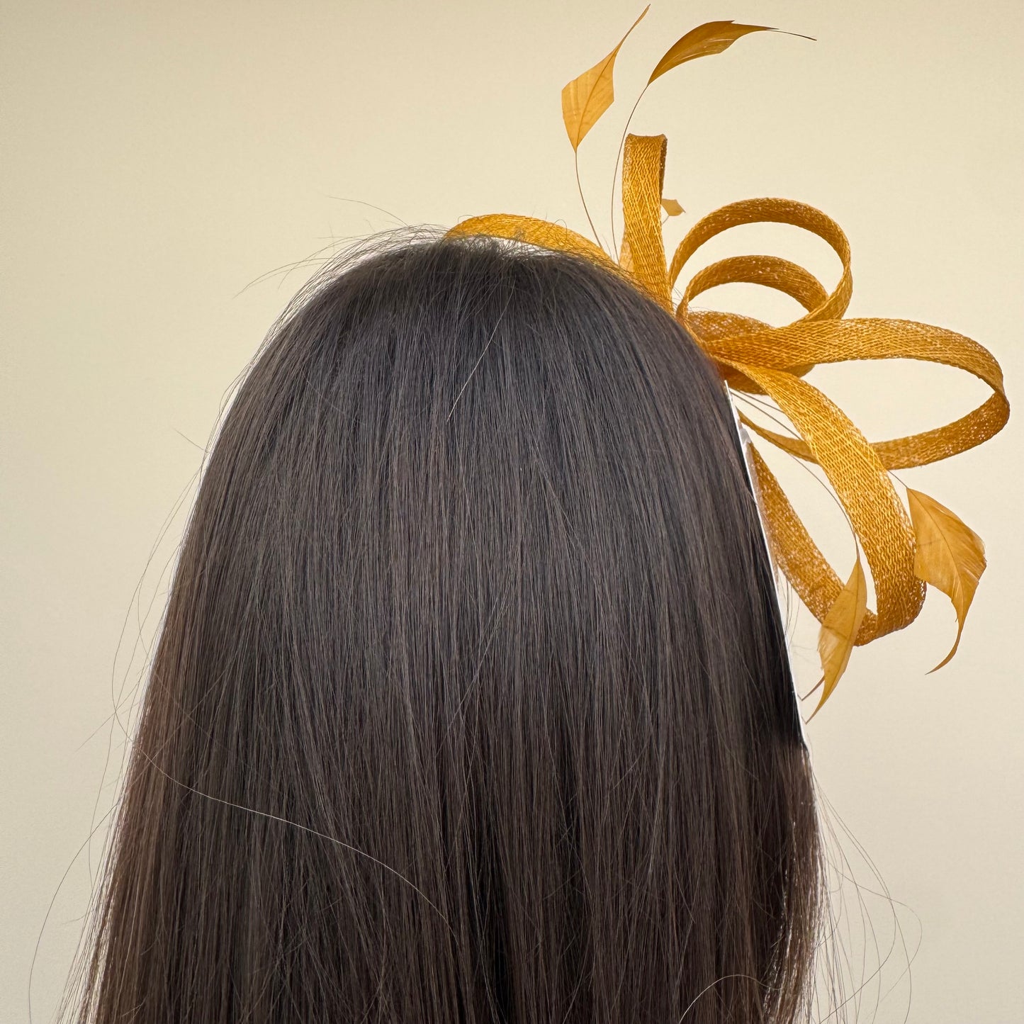 J Bees JB26/150 Honey Mustard Fascinator