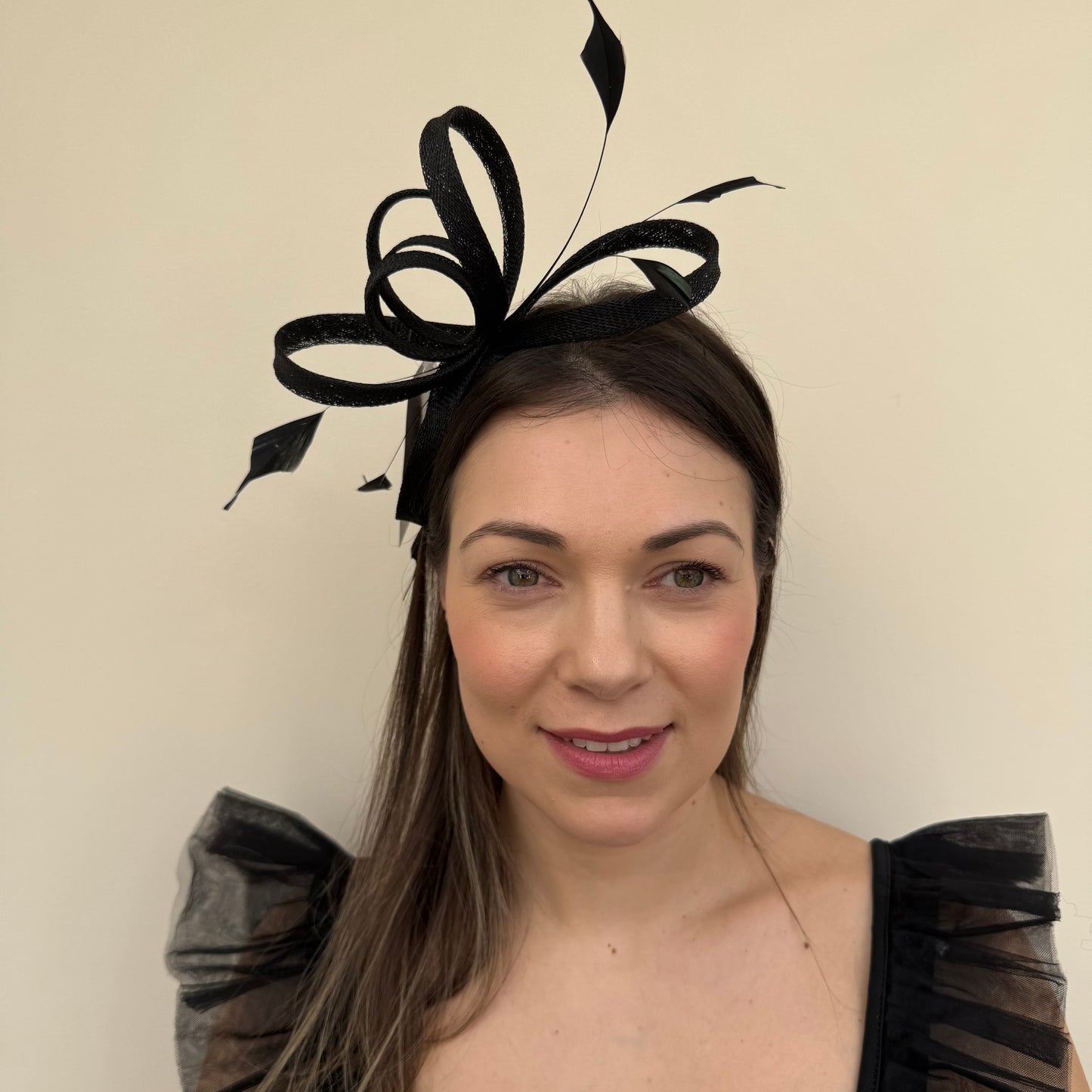J Bees JB26/150 Black Fascinator