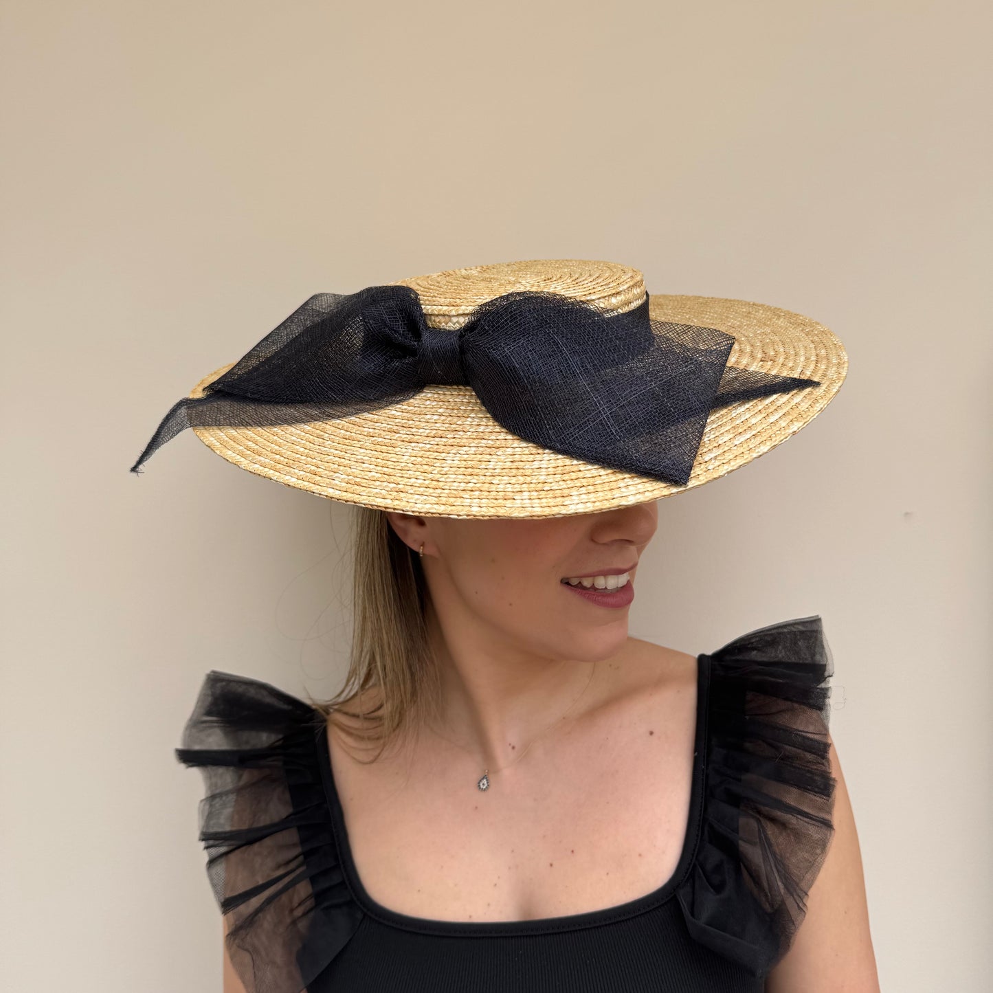 Failsworth SS26 Straw & Navy Boater 133