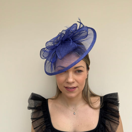 Failsworth 8016 Sinamay Fascinaotor Cobalt