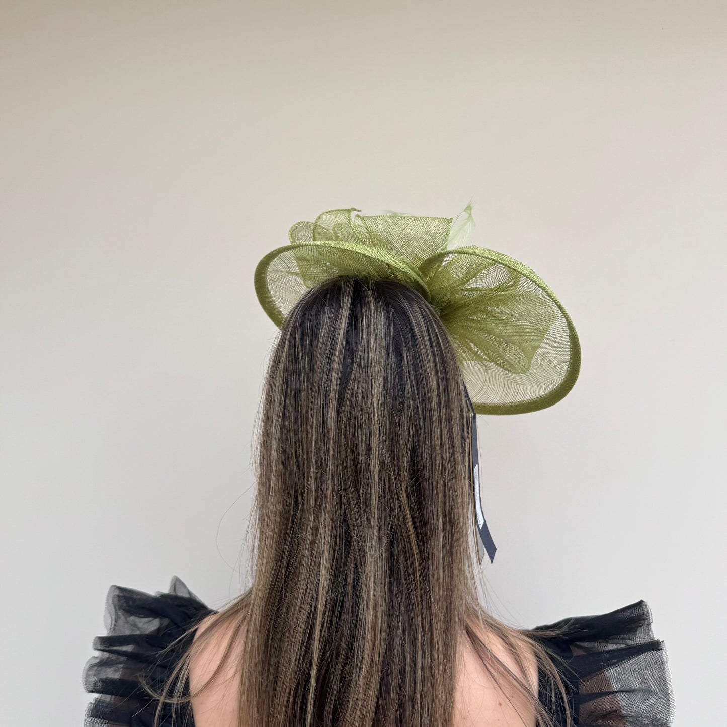 Failsworth SS26 8016 Sinamay Fascinaotor CHARTREUSE