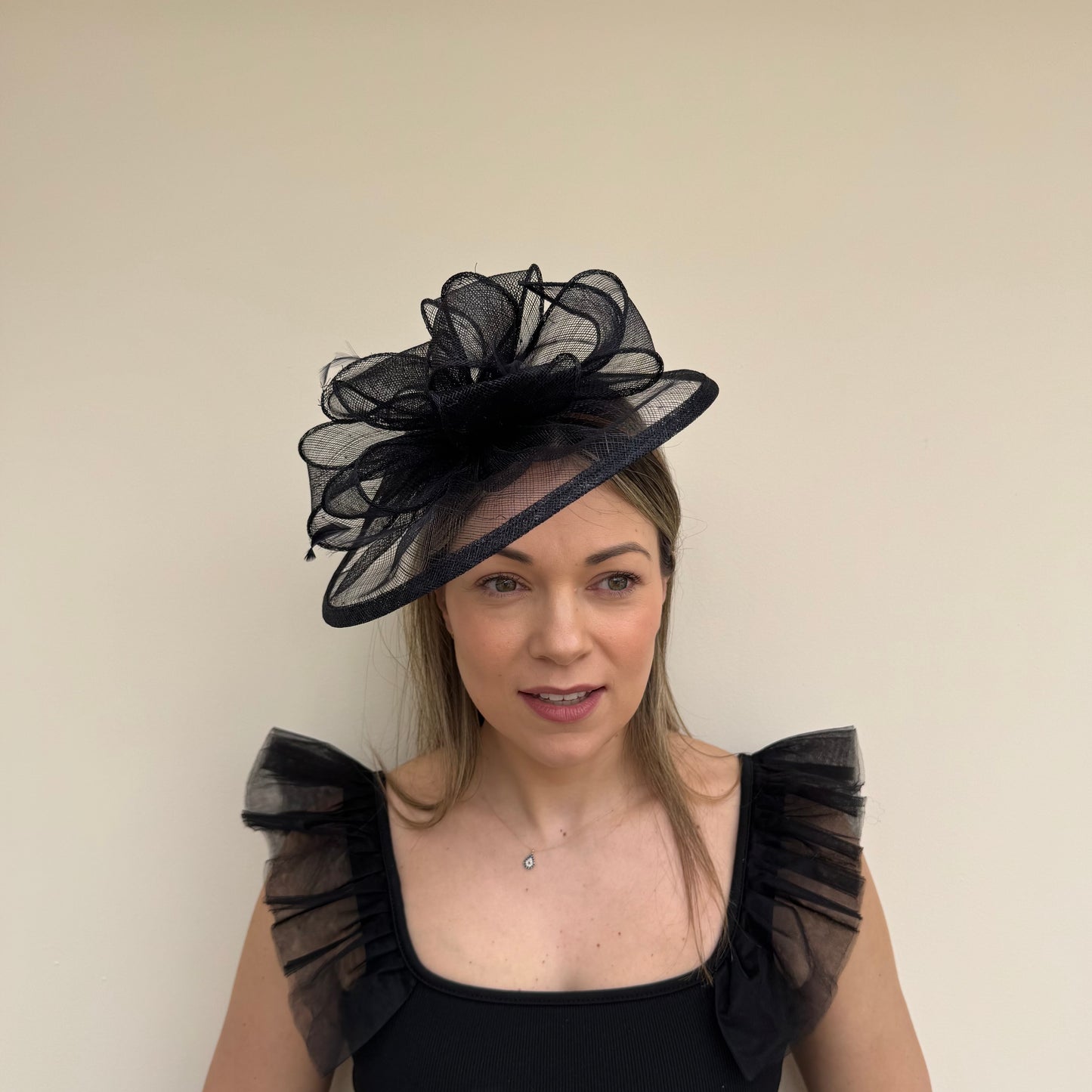 Failsworth SS26 8016 Sinamay Fascinaotor Navy