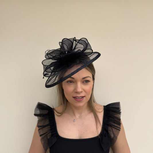 Failsworth SS26 8016 Sinamay Fascinaotor Navy