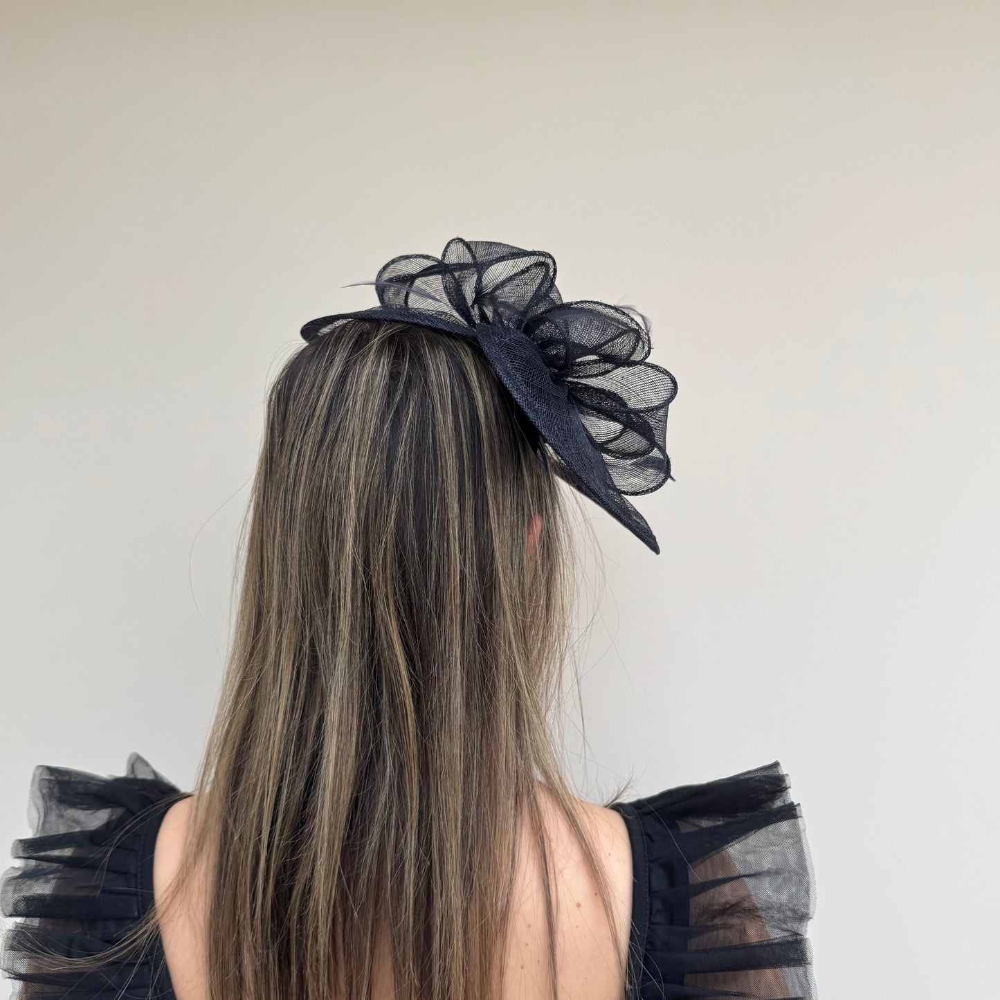 Failsworth SS26 8016 Sinamay Fascinaotor Navy