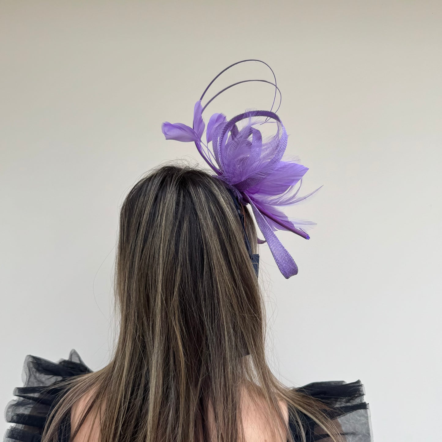 Failsworth SS26 110 Sinamay Fascinator Violet