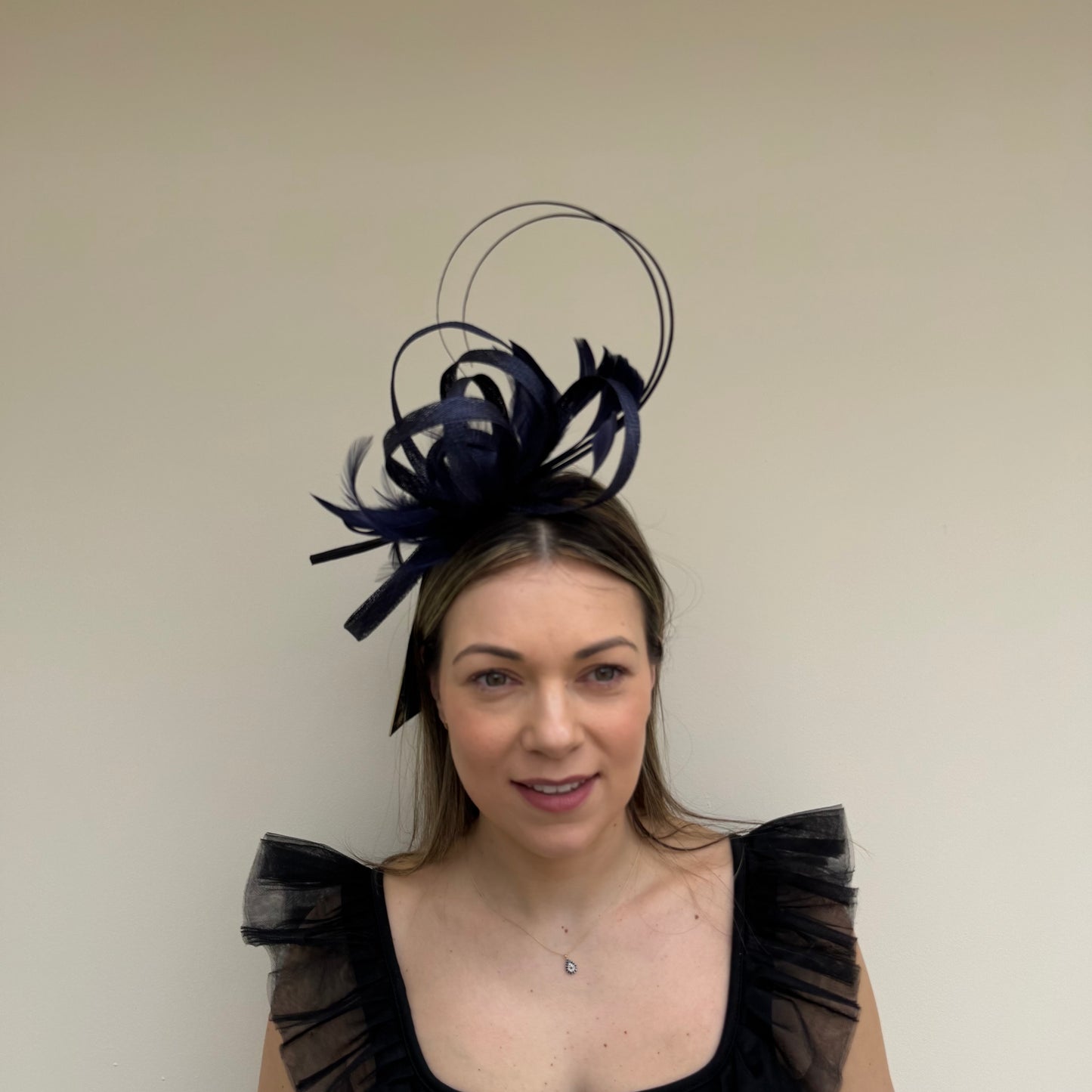 Failsworth SS26 110 Sinamay Fascinator Ink