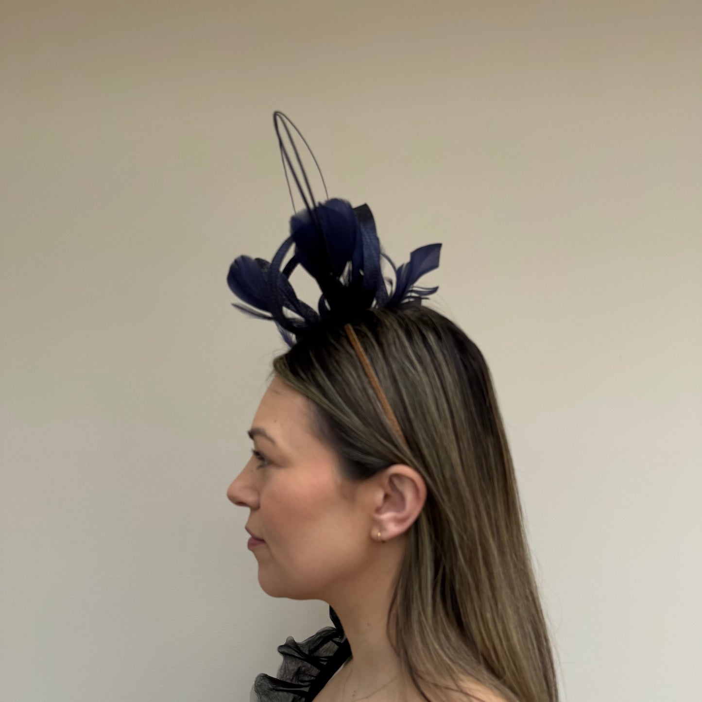 Failsworth SS26 110 Sinamay Fascinator Ink