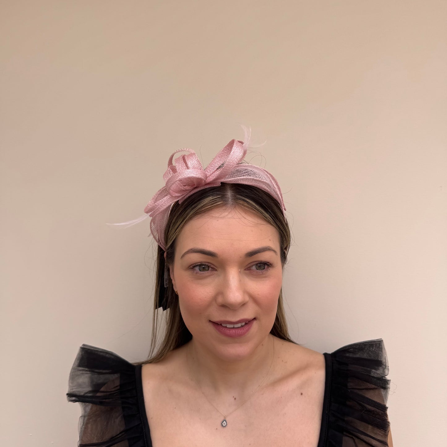 Failsworth SS26 8025 Sinamay Fascinator Peony