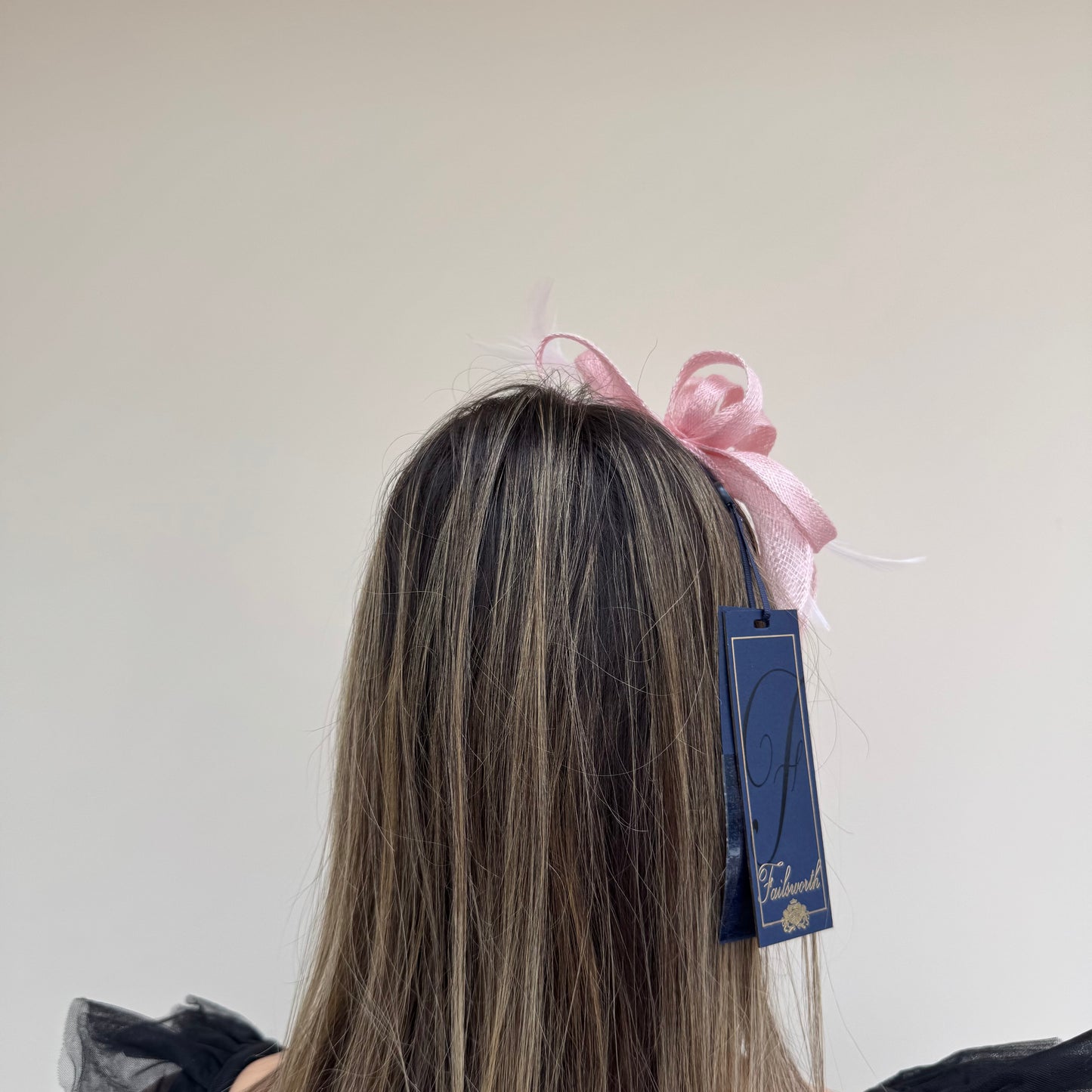 Failsworth SS26 8025 Sinamay Fascinator Peony