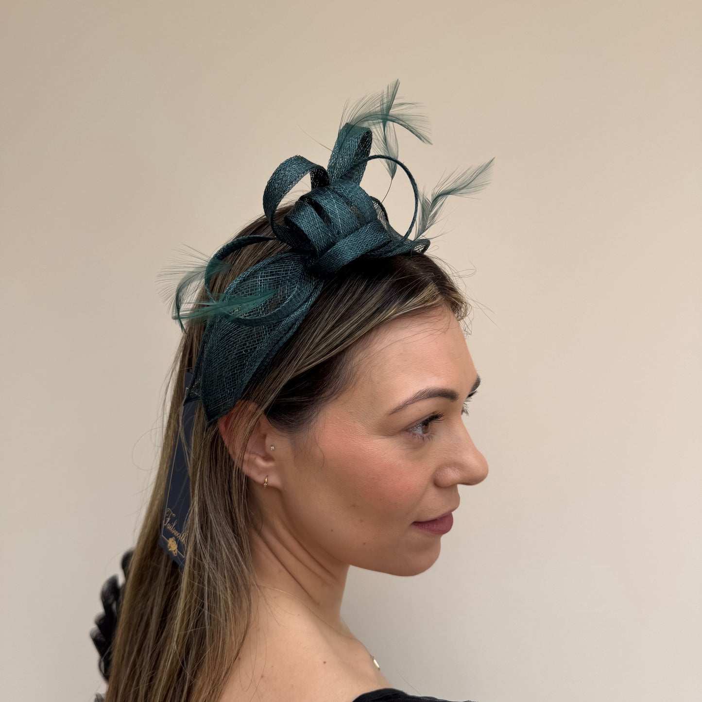 Failsworth SS26 8025 Sinamay Fascinator Alpine