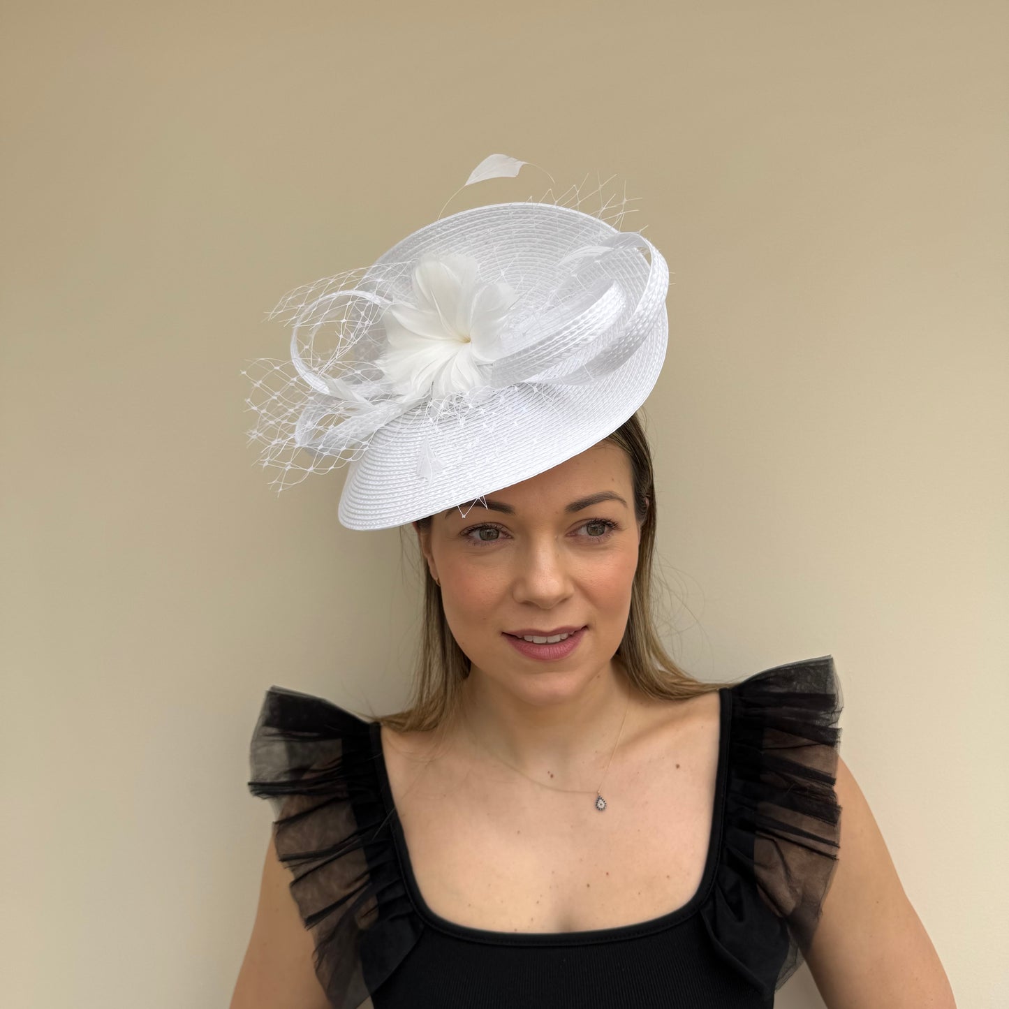 Failsworth SS26 138 Fascinator White