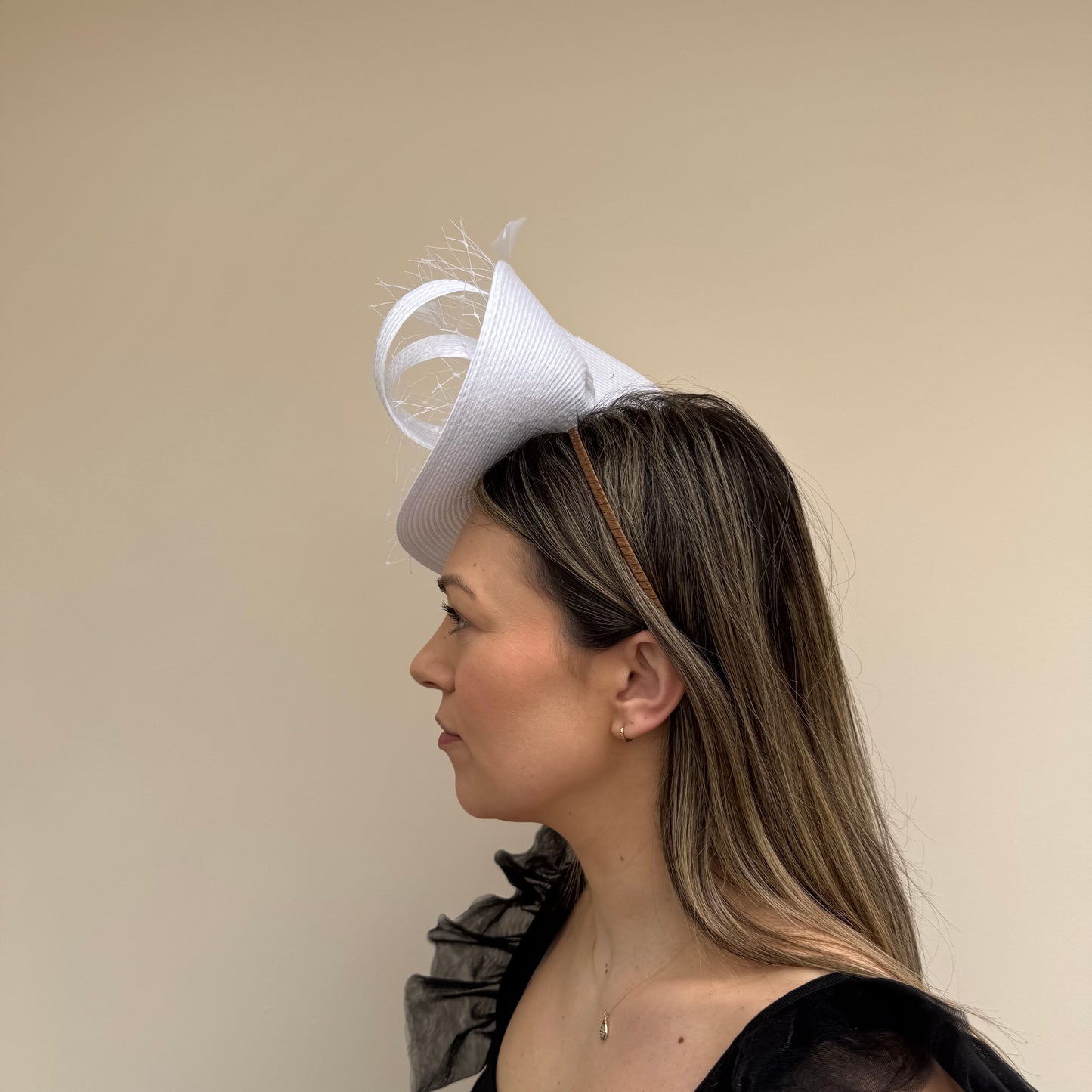 Failsworth SS26 138 Fascinator White