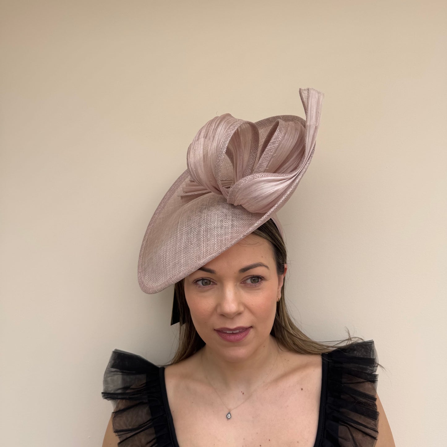 Failsworth SS26 129 Sinamay Silk Fascinator Truffle