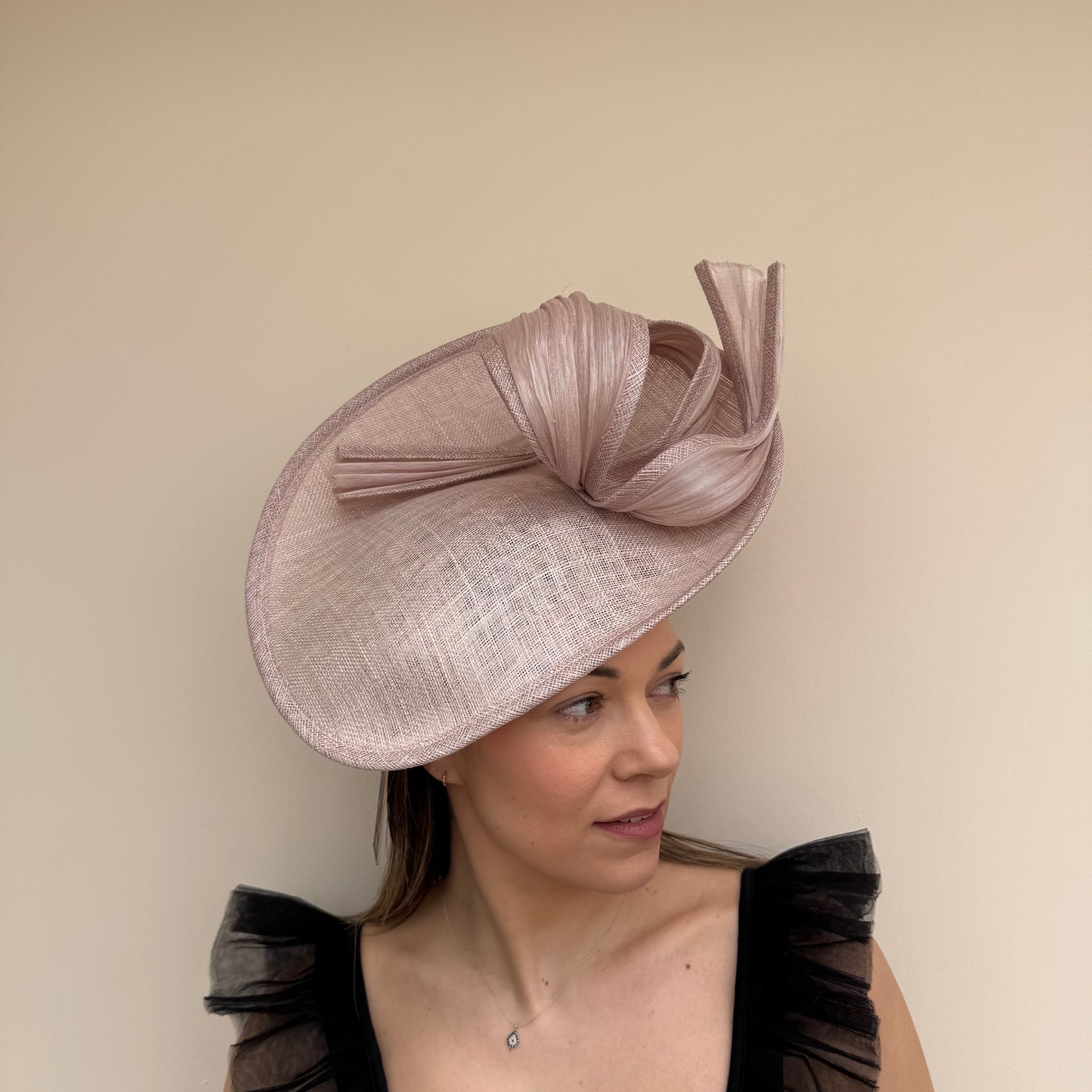 Failsworth SS26 129 Sinamay Silk Fascinator Truffle
