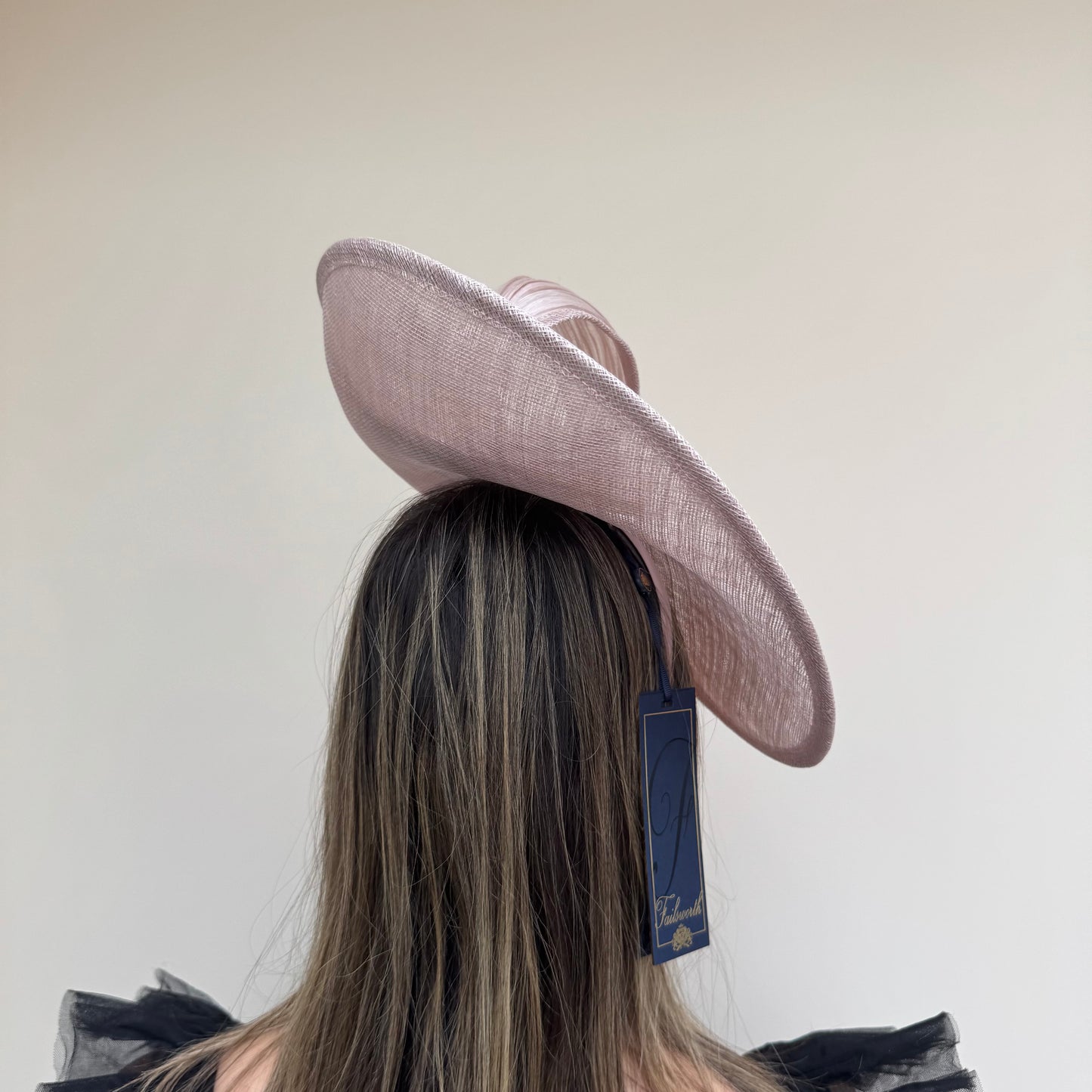 Failsworth SS26 129 Sinamay Silk Fascinator Truffle