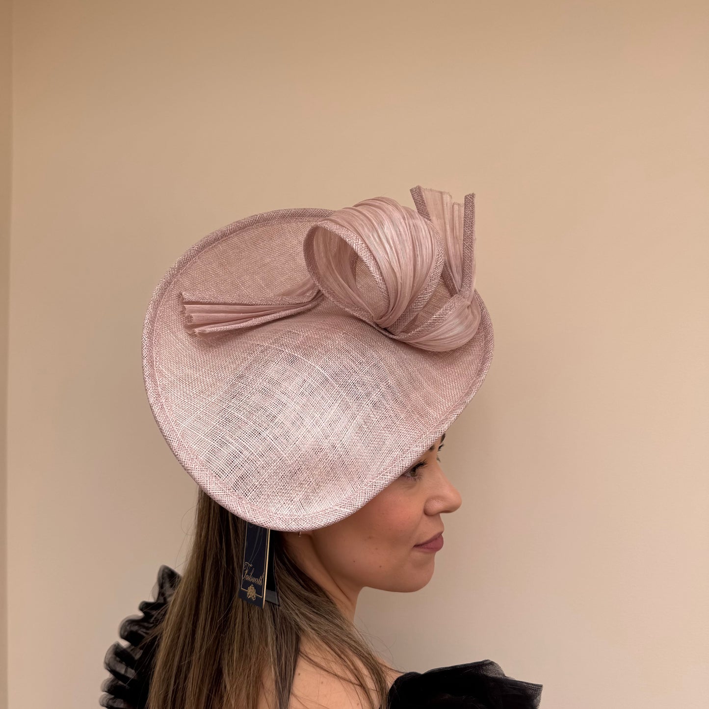Failsworth SS26 129 Sinamay Silk Fascinator Truffle