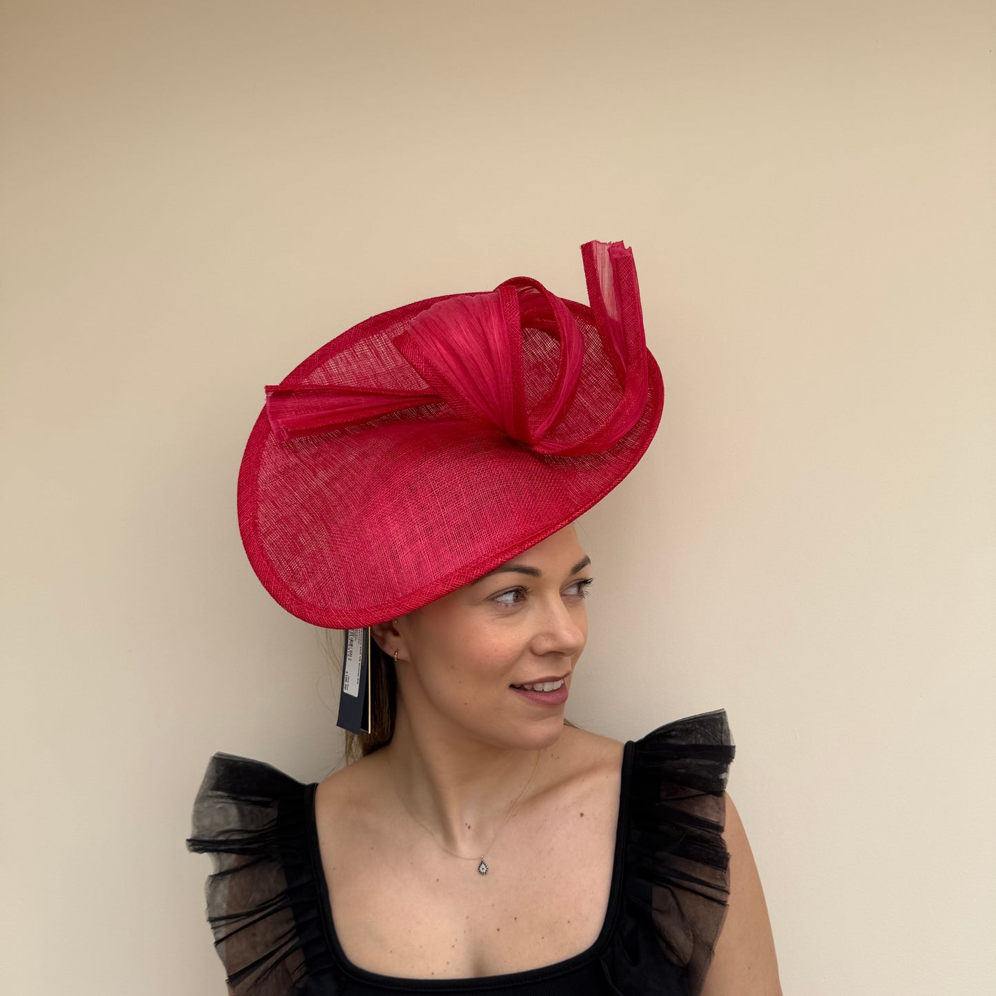 Failsworth SS26 129 Sinamay Silk Fascinator Rhumba