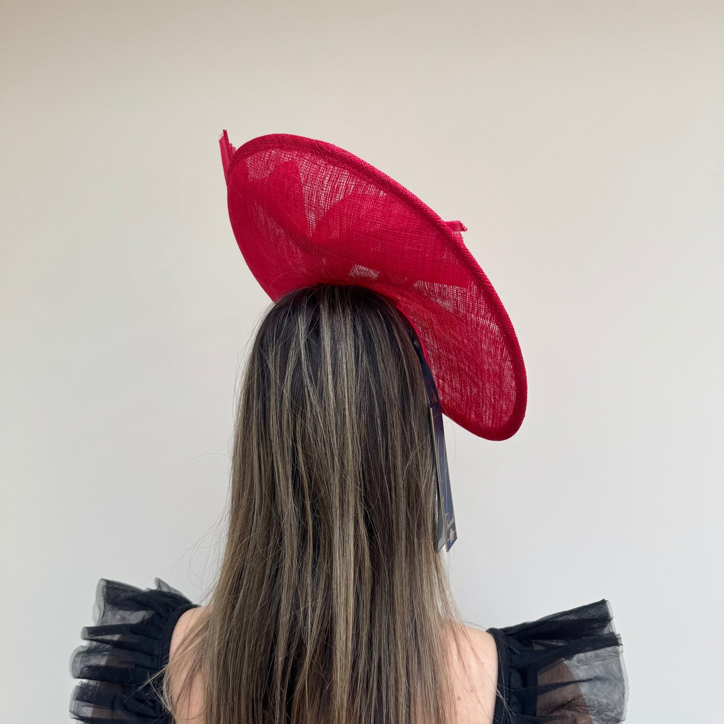 Failsworth SS26 129 Sinamay Silk Fascinator Rhumba