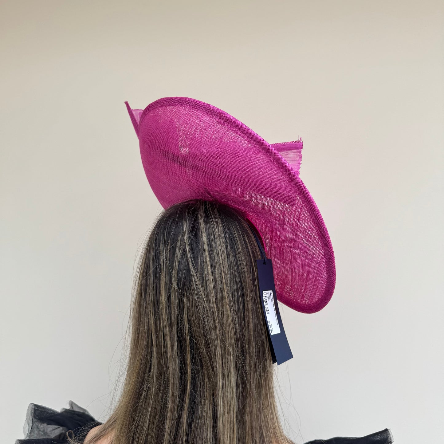Failsworth SS26 129 Sinamay Silk Fascinator Fuchsia
