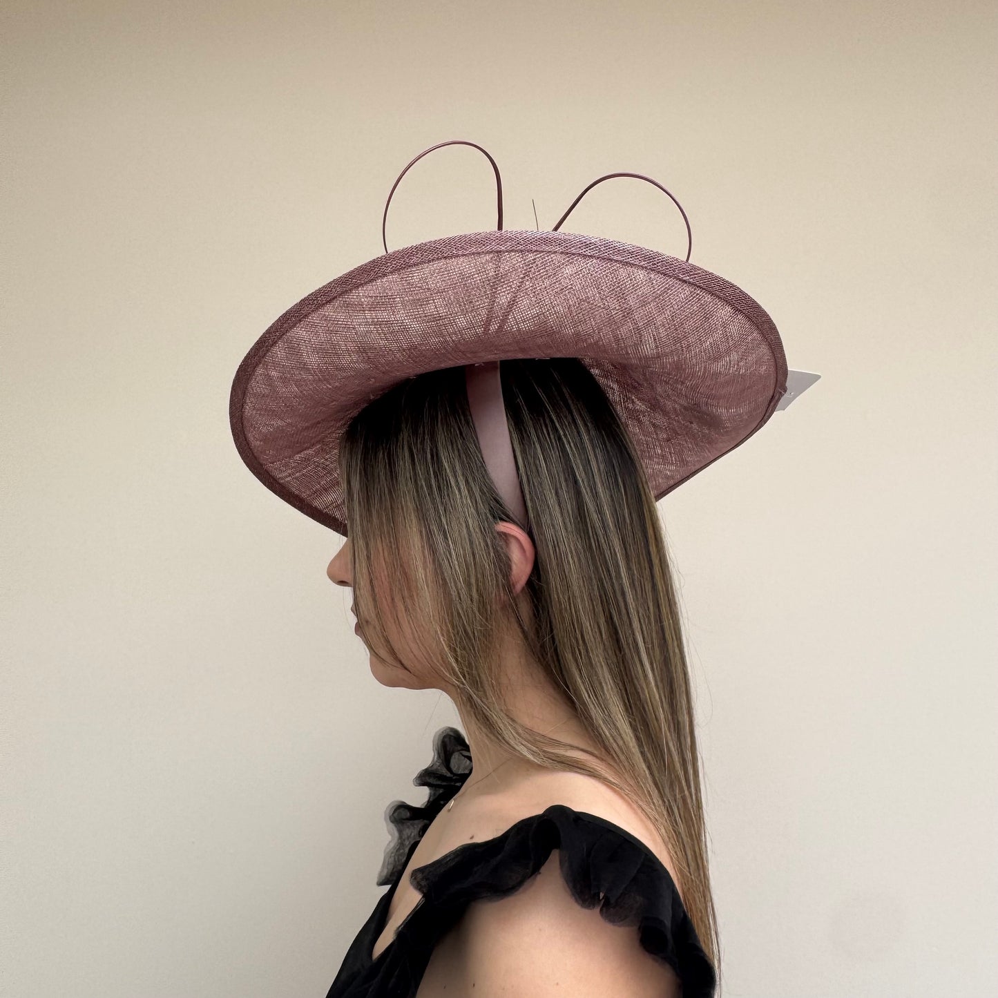 J Bees JB26/133 Mocha Mink Brown Hatinator with Pearls