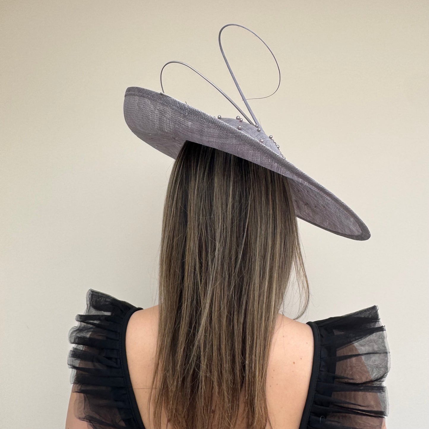 J Bees JB26/133 Lunar Grey Hatinator with Pearls